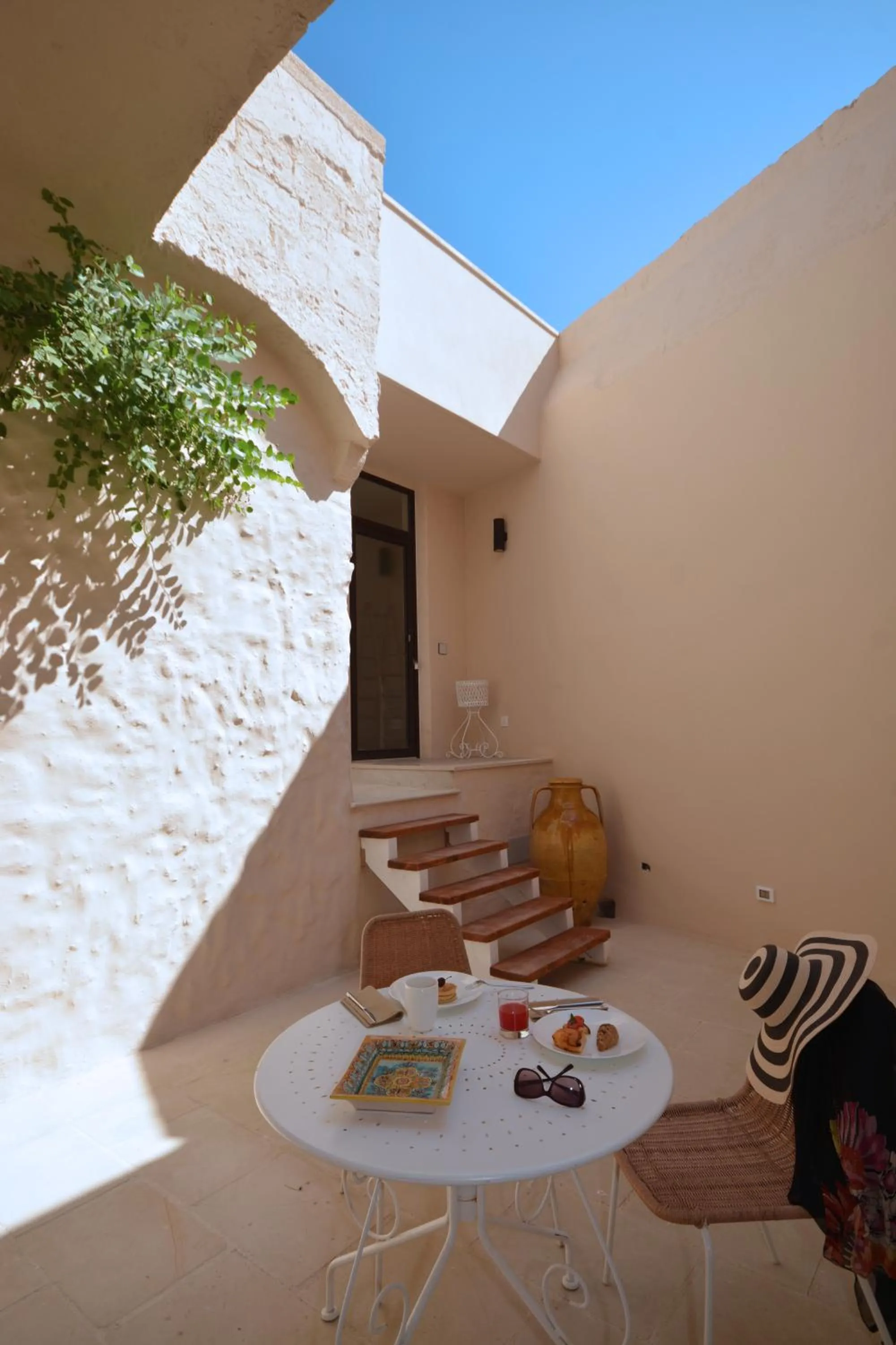 Patio in I Bastioni San Domenico - Boutique Hotel