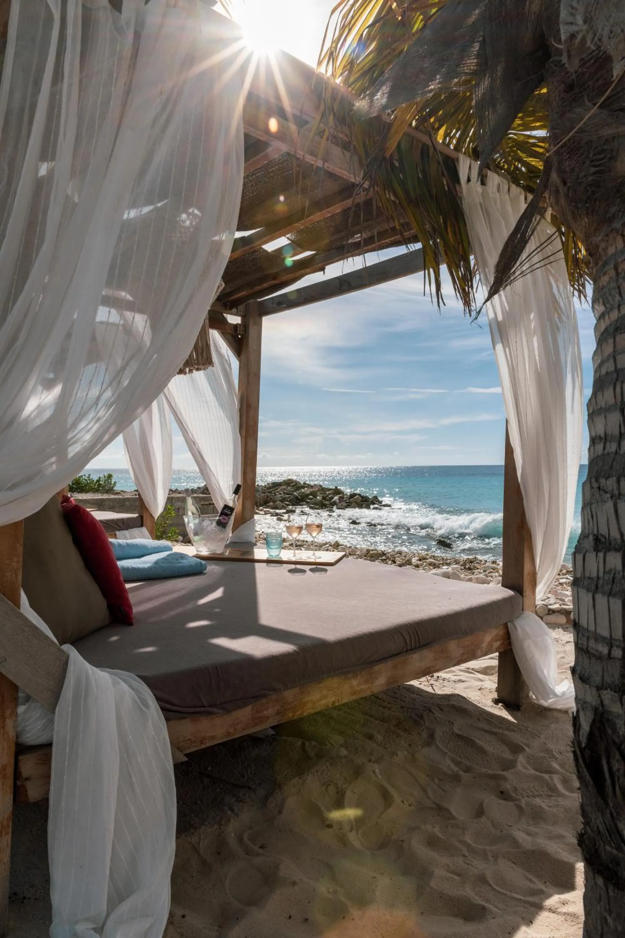 Beach in Delfins Beach Resort Bonaire, Tapestry Collection by Hilton