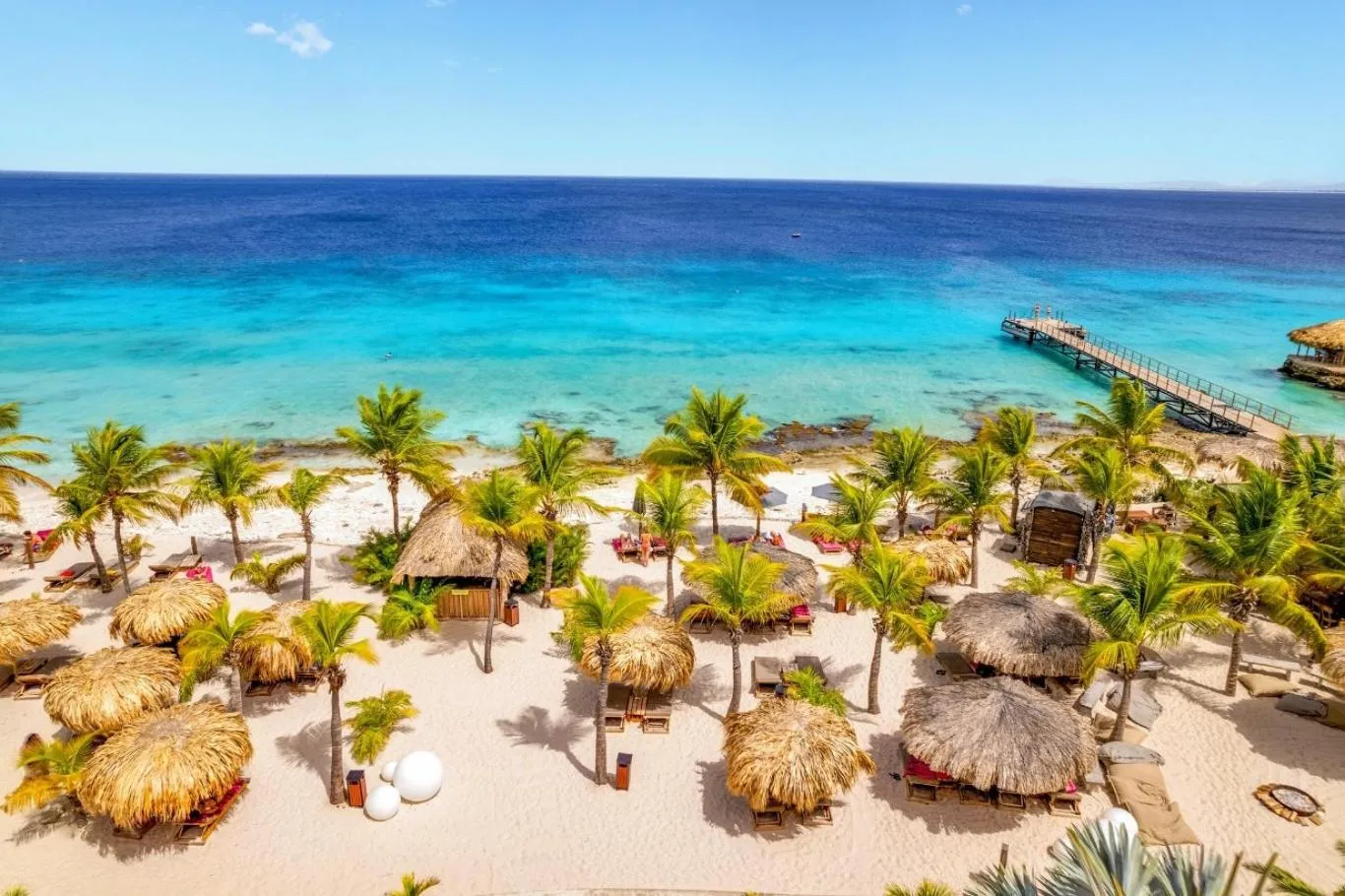 Beach in Delfins Beach Resort Bonaire, Tapestry Collection by Hilton
