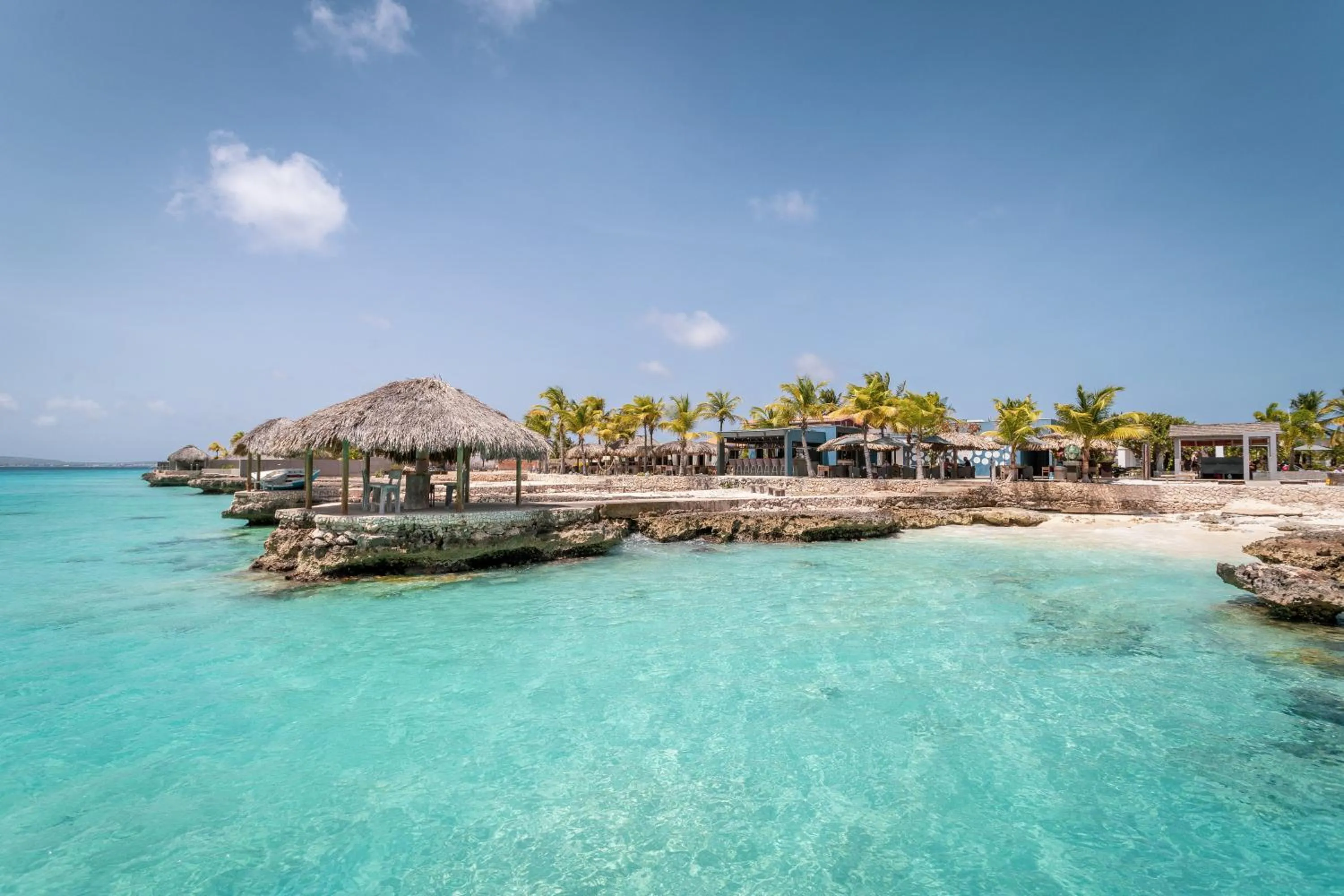 Beach in Delfins Beach Resort Bonaire, Tapestry Collection by Hilton