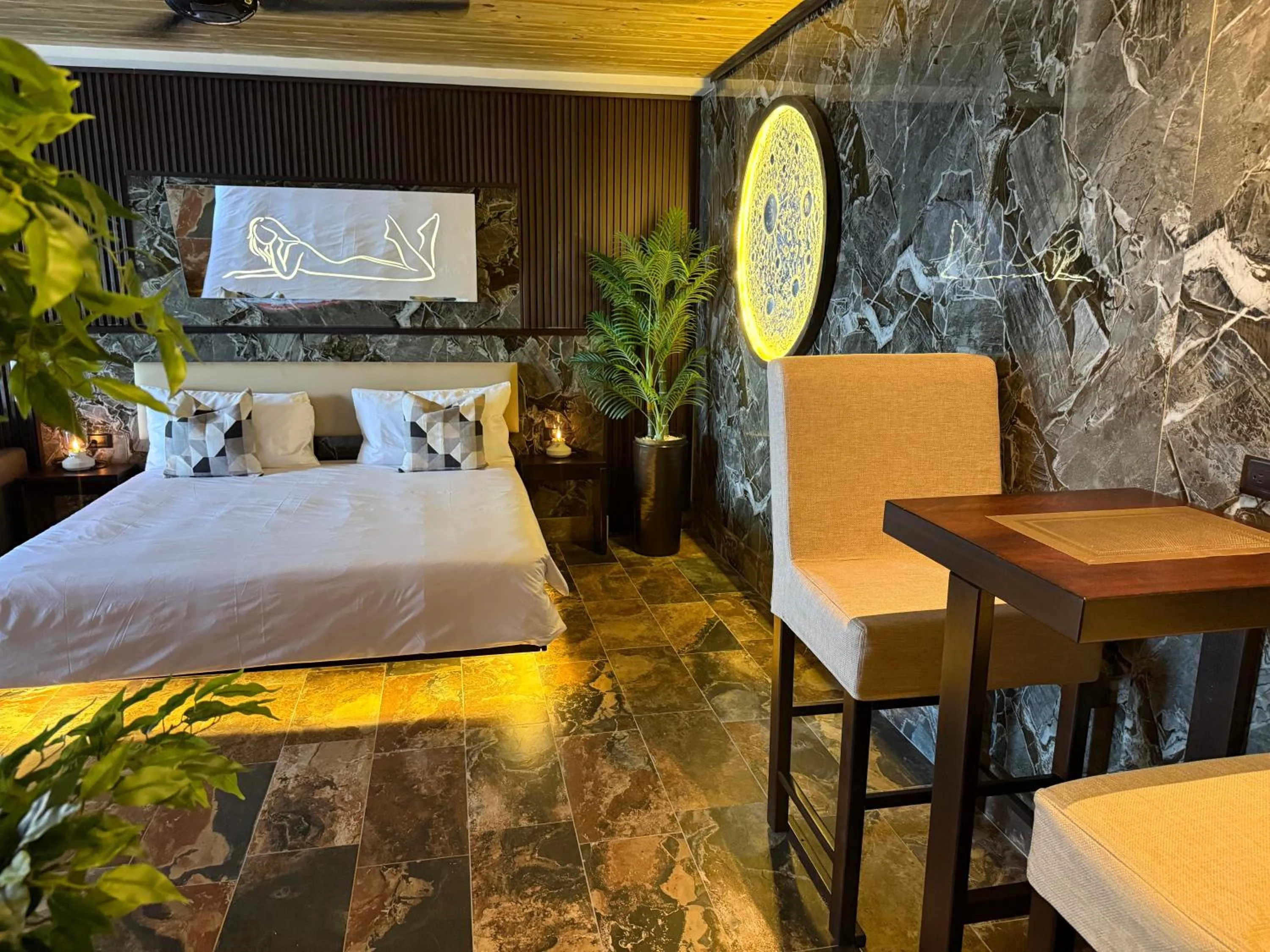 Bed in Sosua Inn Hotel