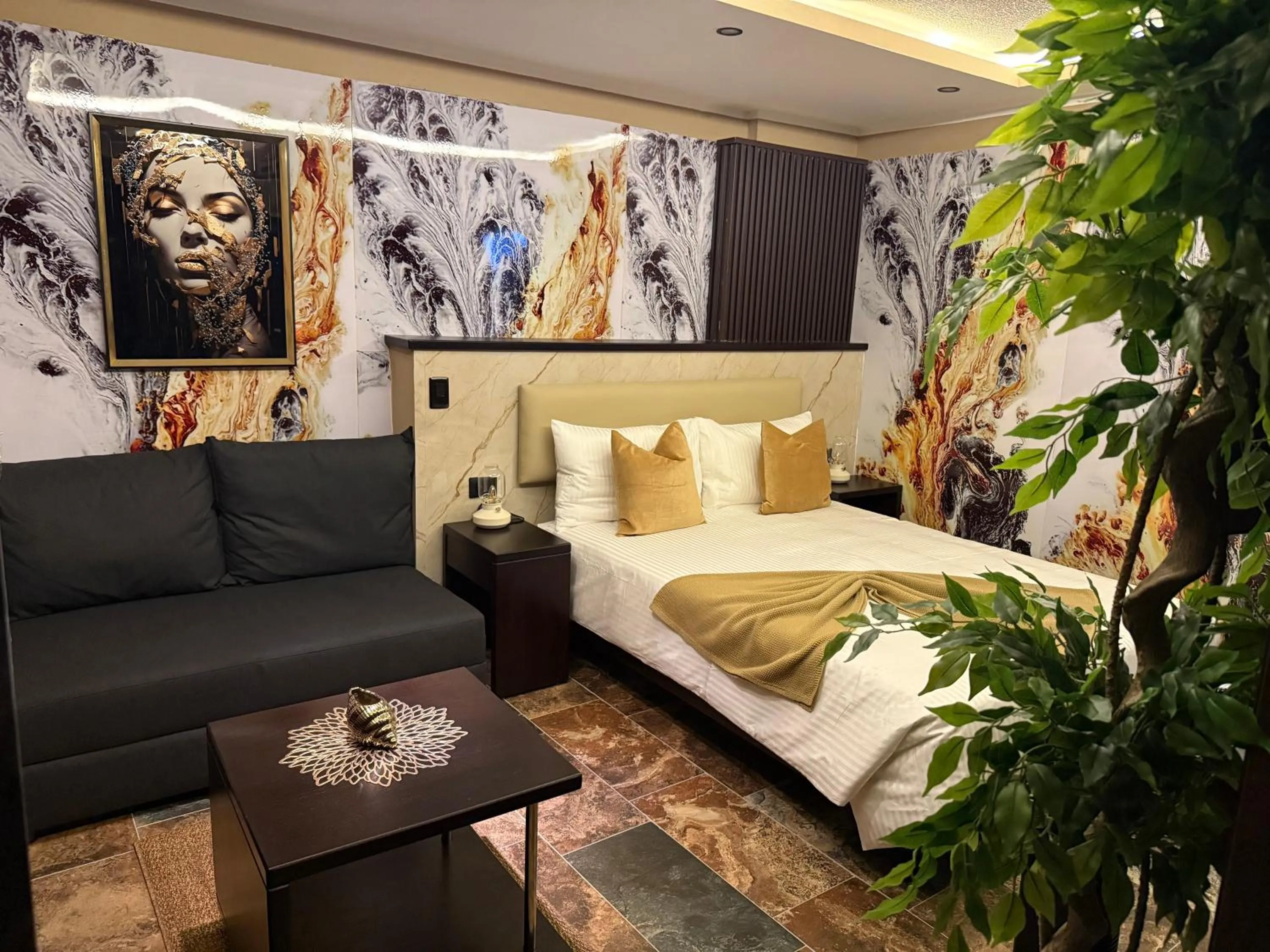 Bed in Sosua Inn Hotel