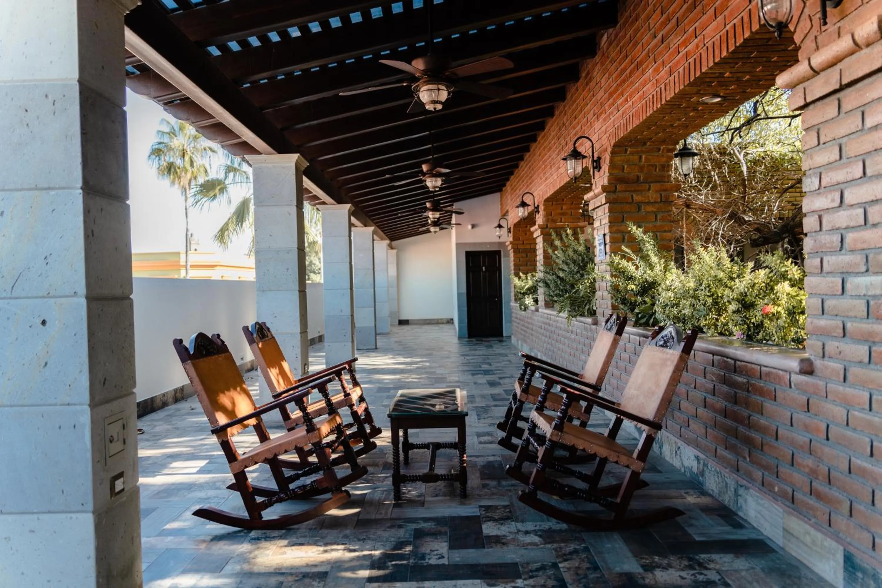 Balcony/Terrace in Punto Madero Hotel & Plaza