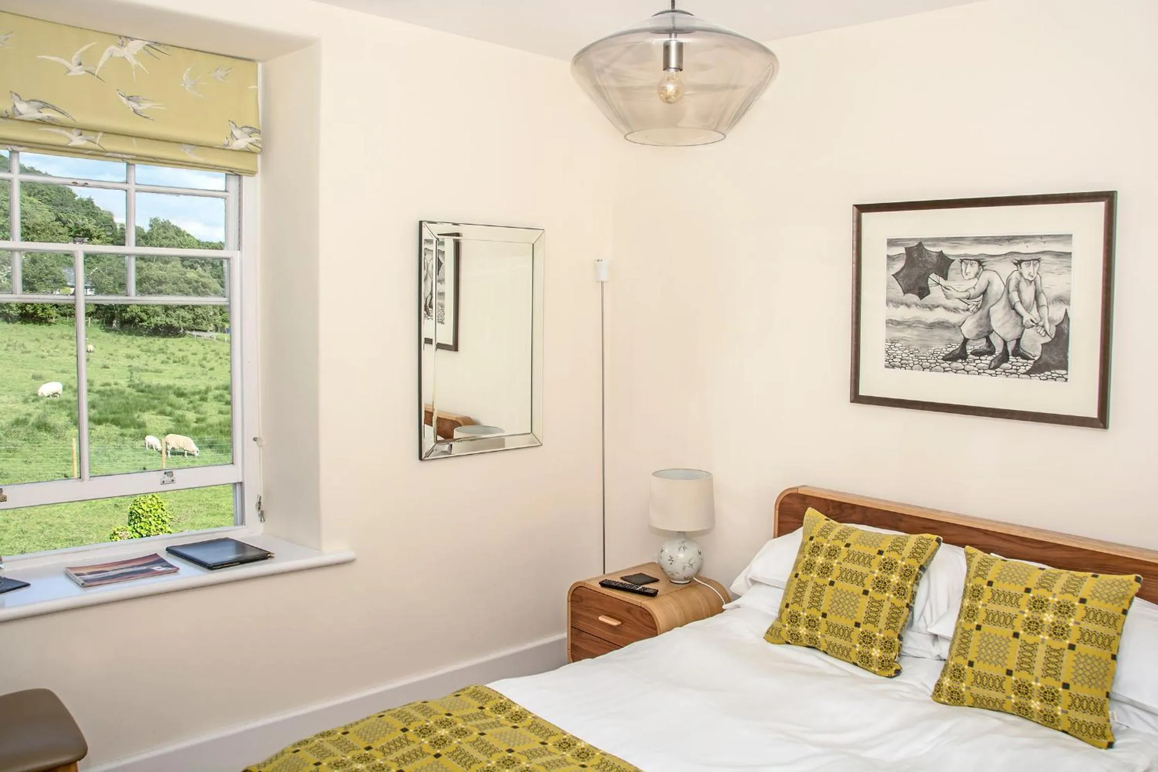 Bed in Llety Brynawel Guest House