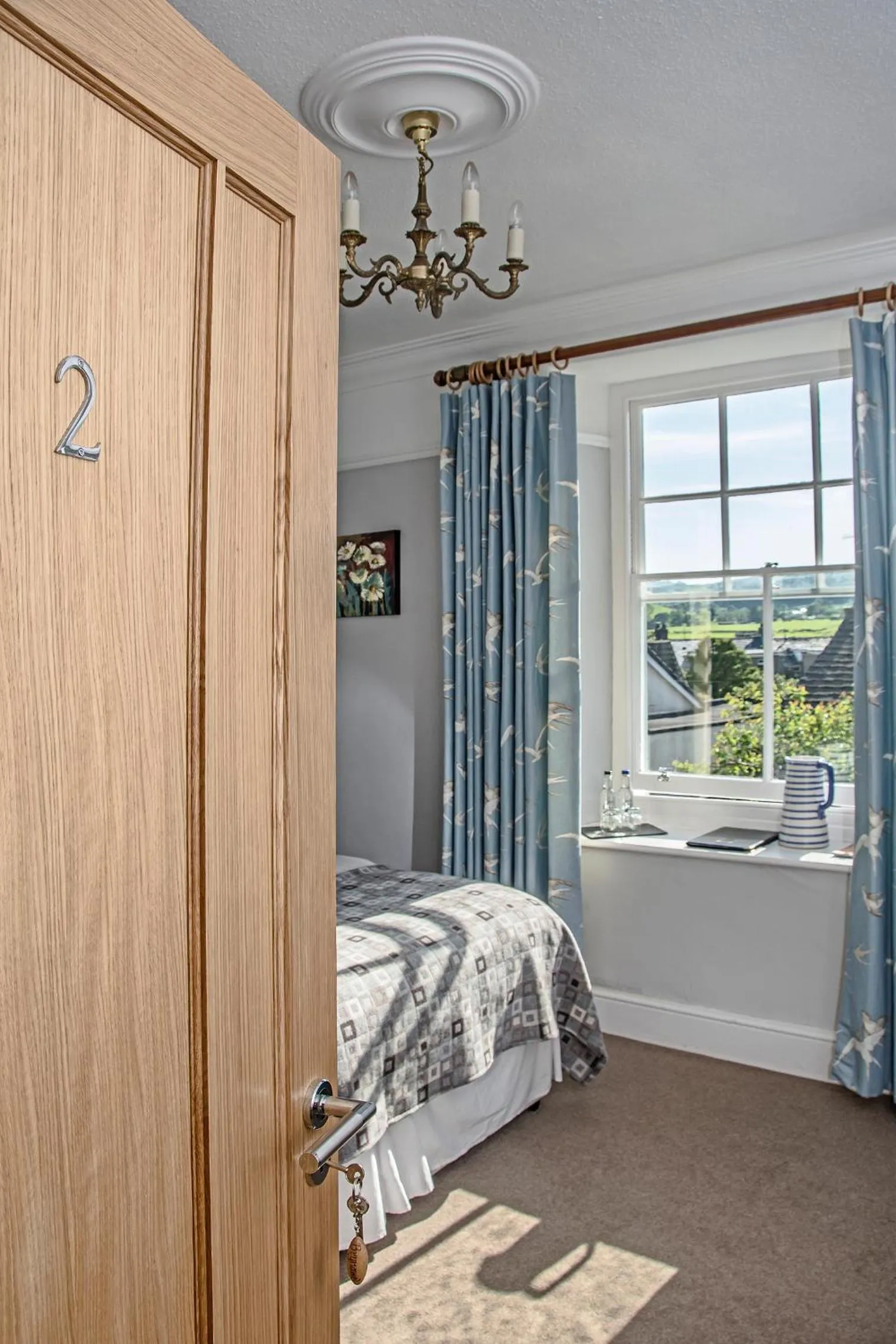 Bed in Llety Brynawel Guest House