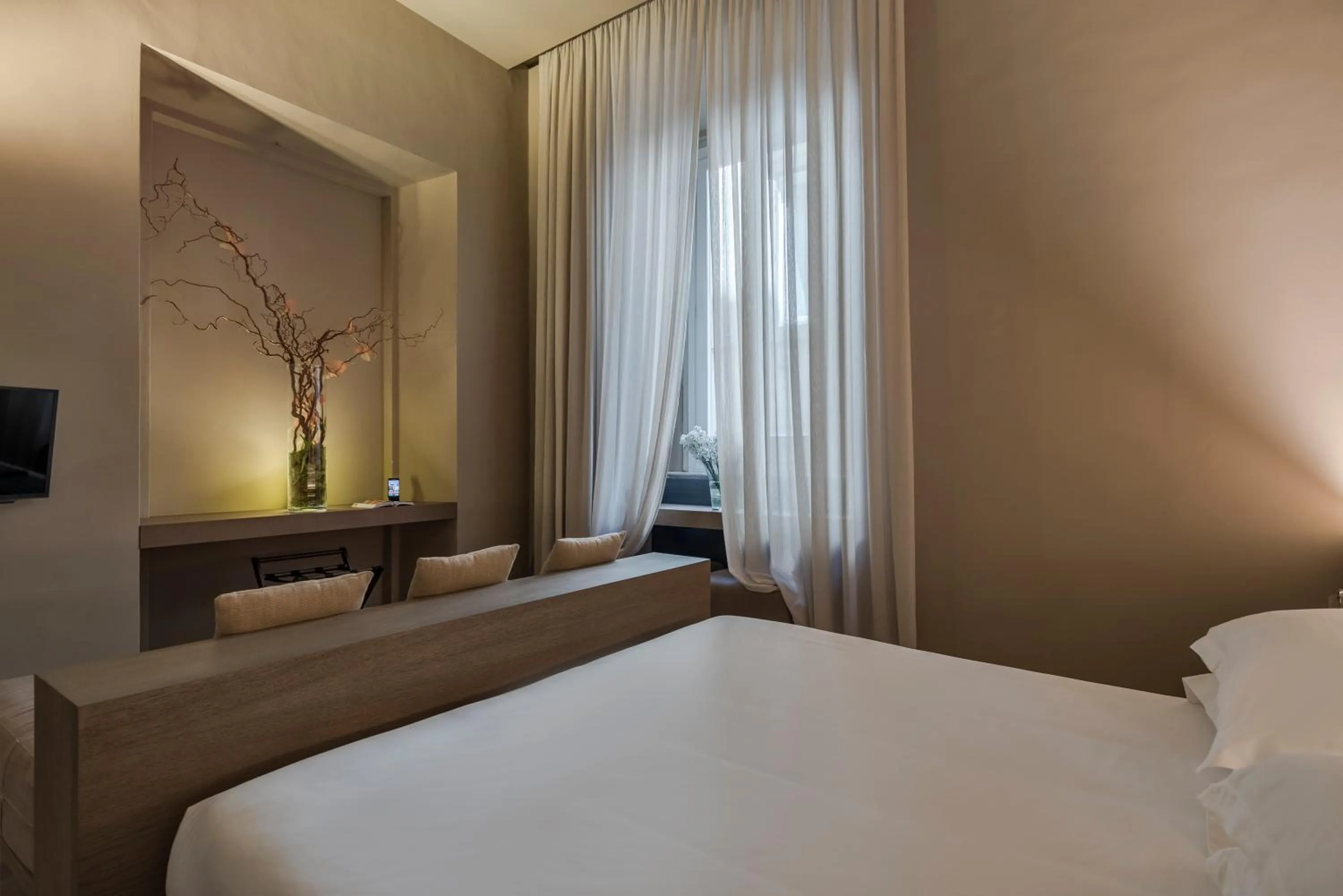 Photo of the whole room, Bed in Hotel dei Barbieri