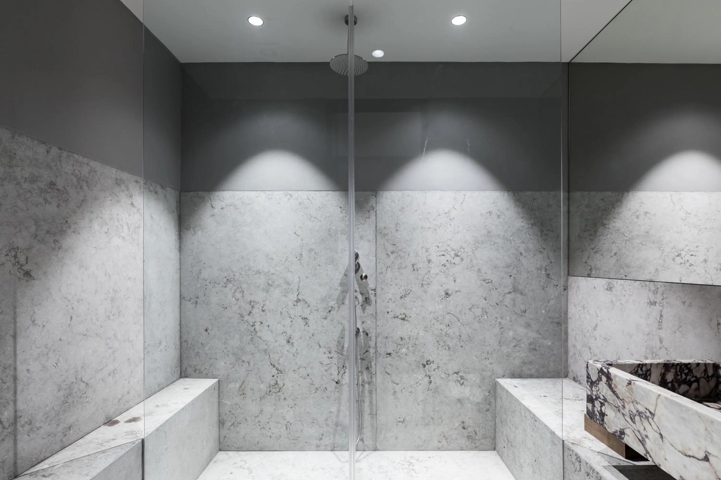 Bathroom in Hotel dei Barbieri