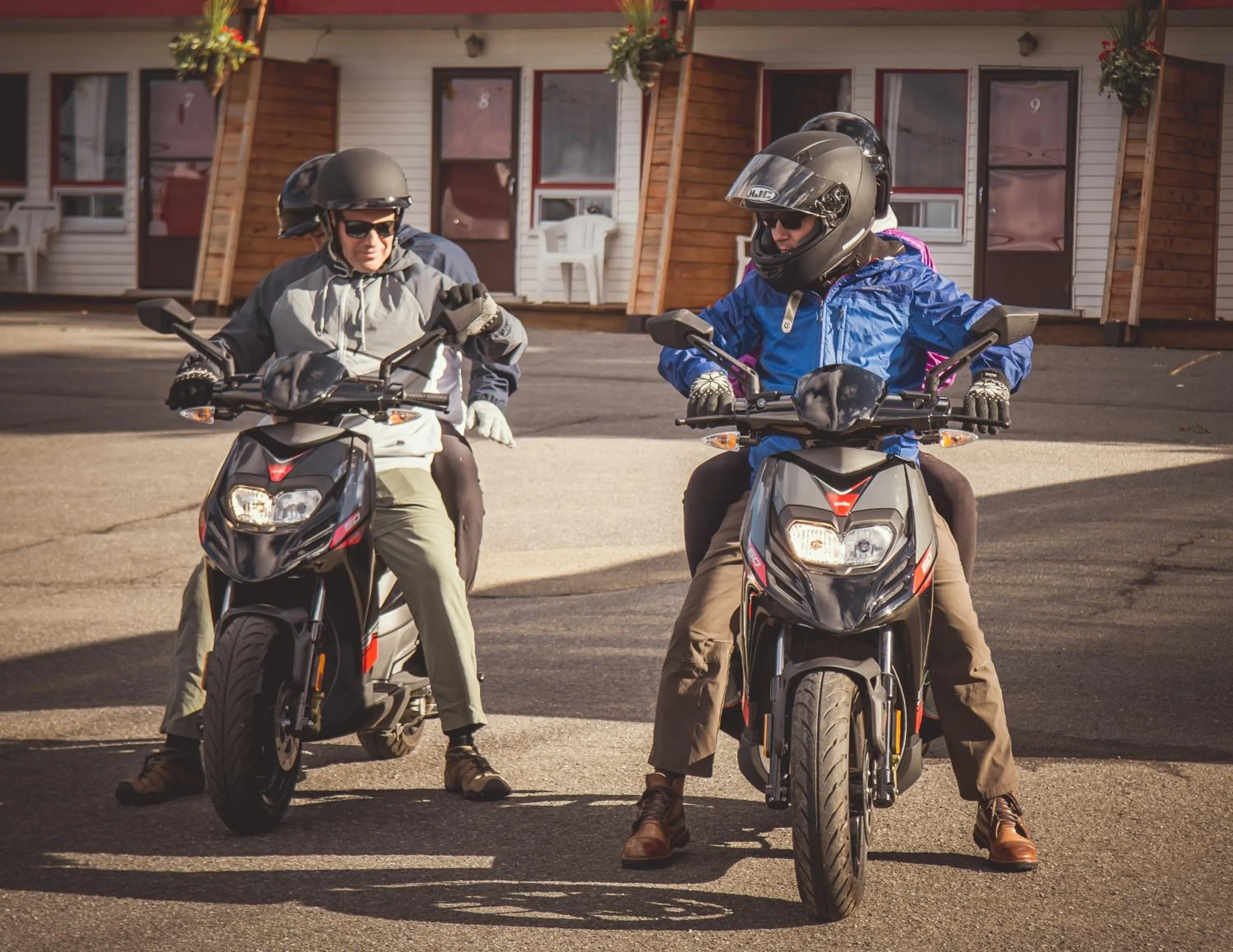 Facade/entrance in Motel Ile d'Orleans