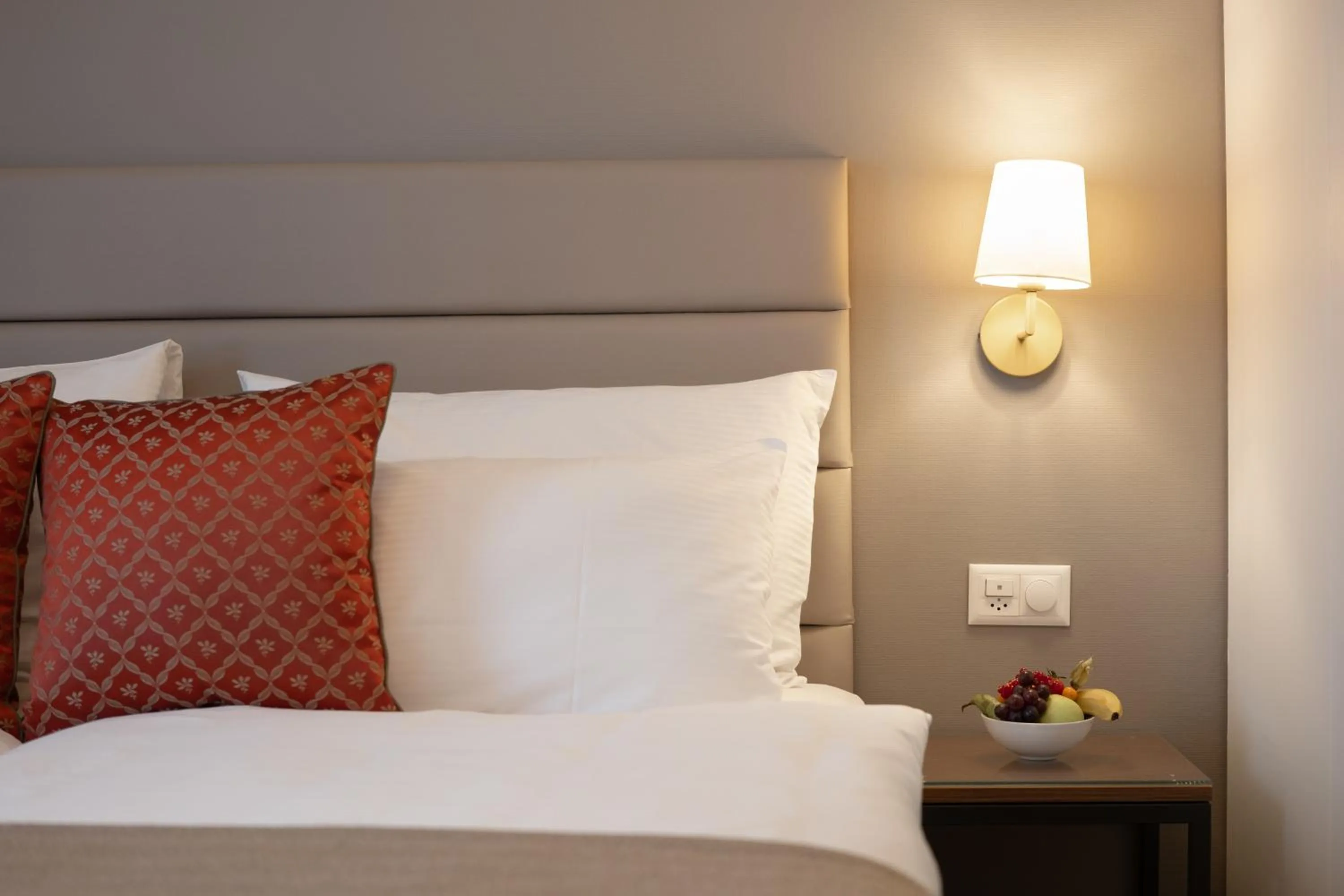 Bed in Hotel Des Alpes