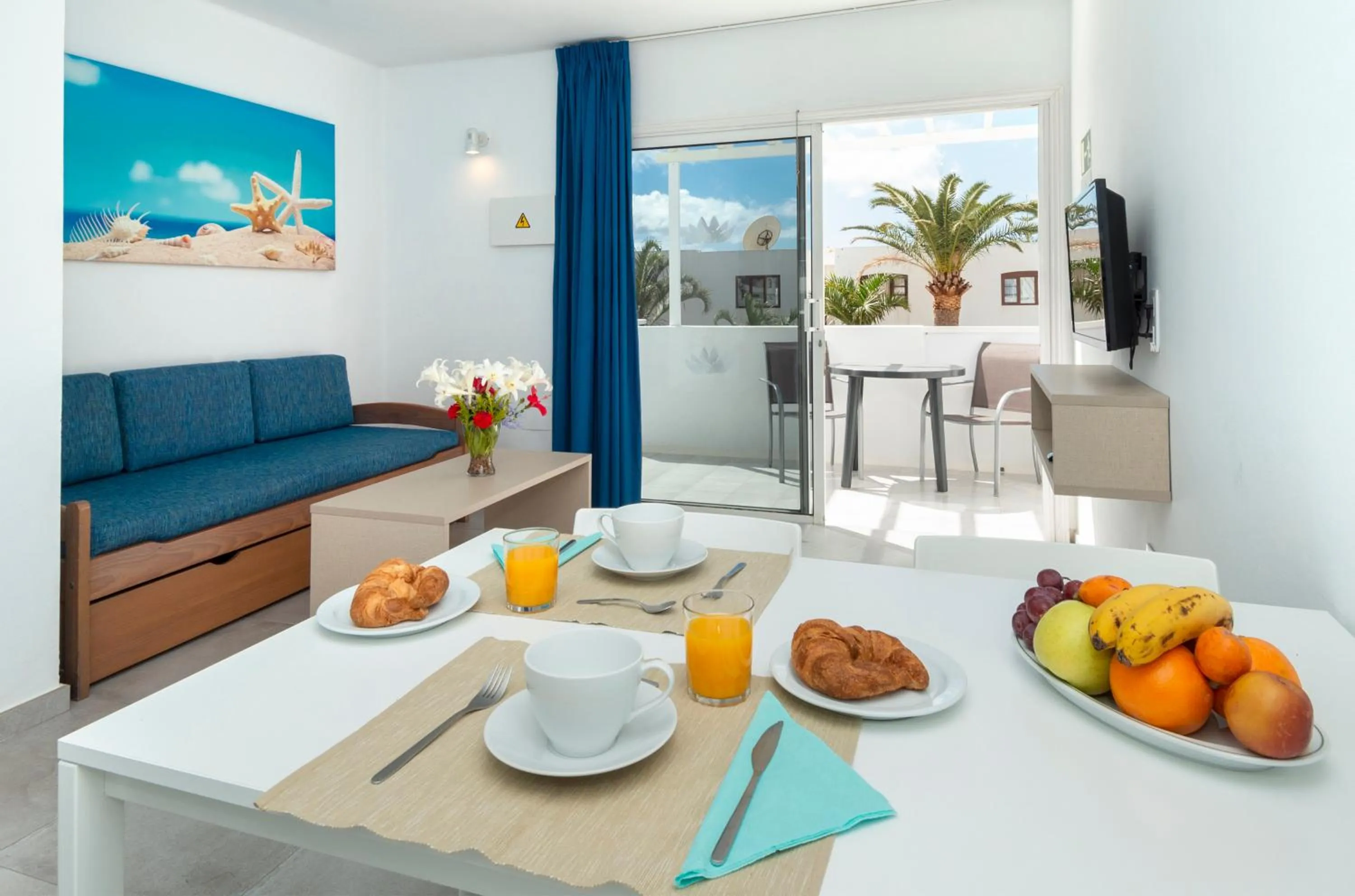 Living room in Apartamentos LIVVO Oasis