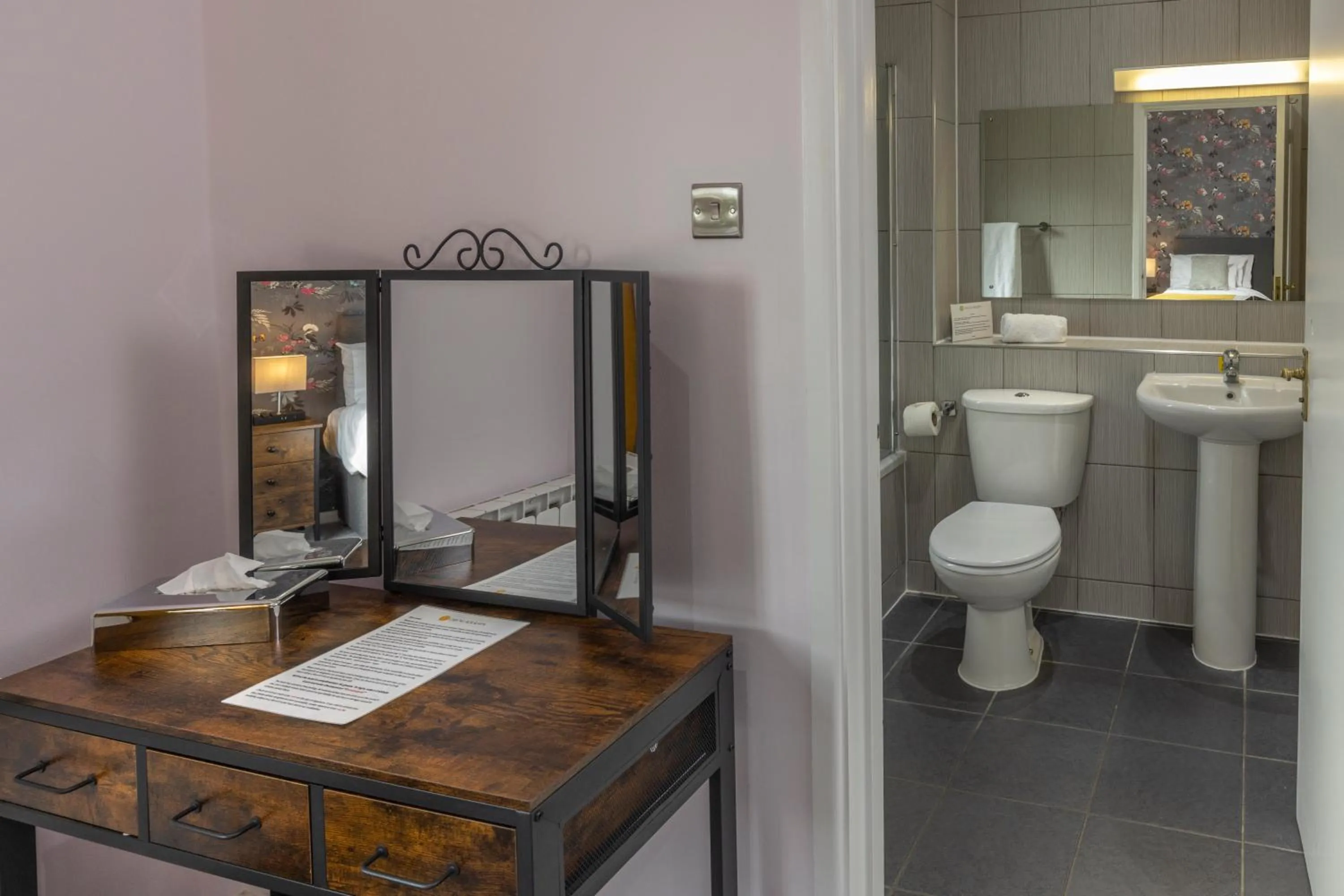 Bathroom in Cricklade House Hotel, Sure Hotel Collection by Best Western