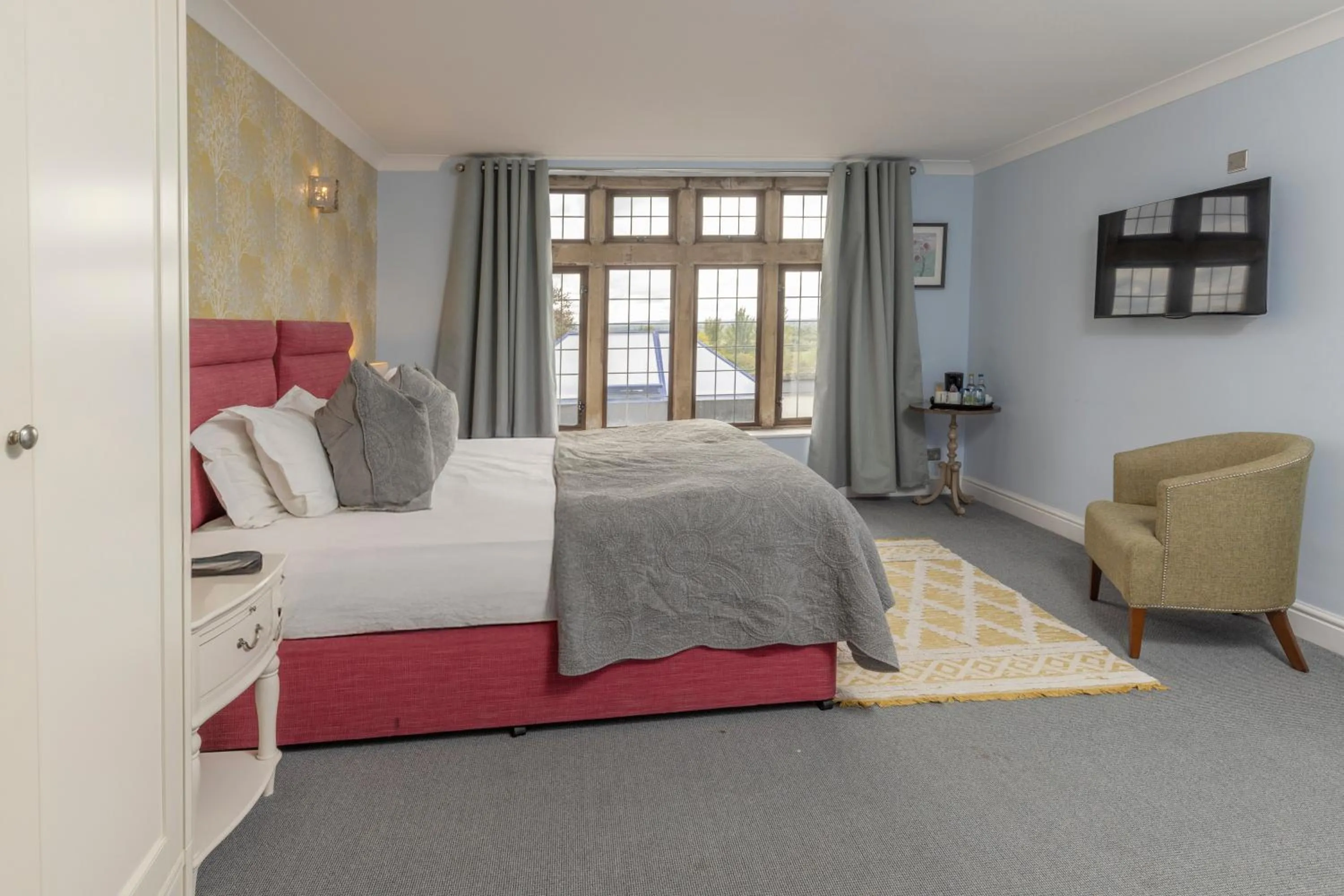 Bedroom, Bed in Cricklade House Hotel, Sure Hotel Collection by Best Western