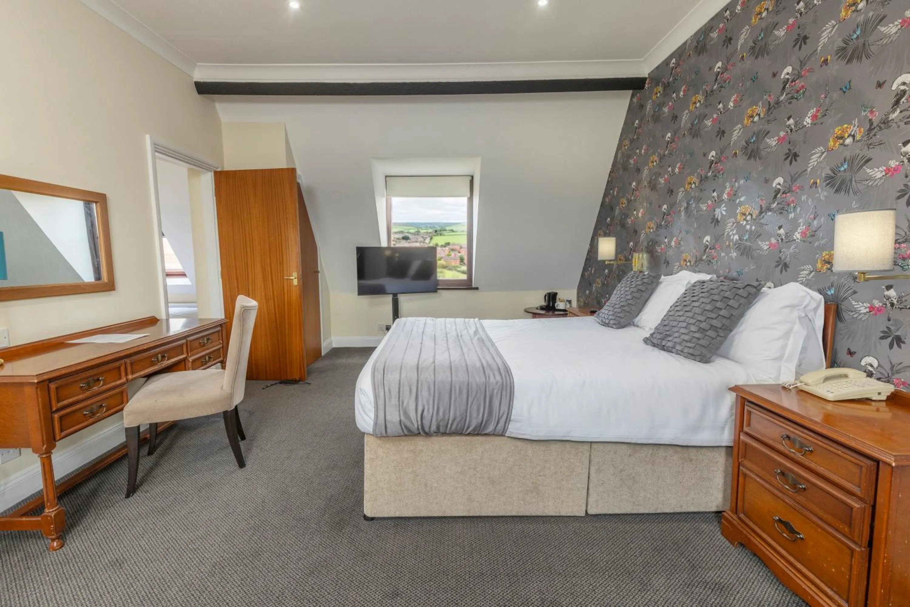 Bedroom, Bed in Cricklade House Hotel, Sure Hotel Collection by Best Western