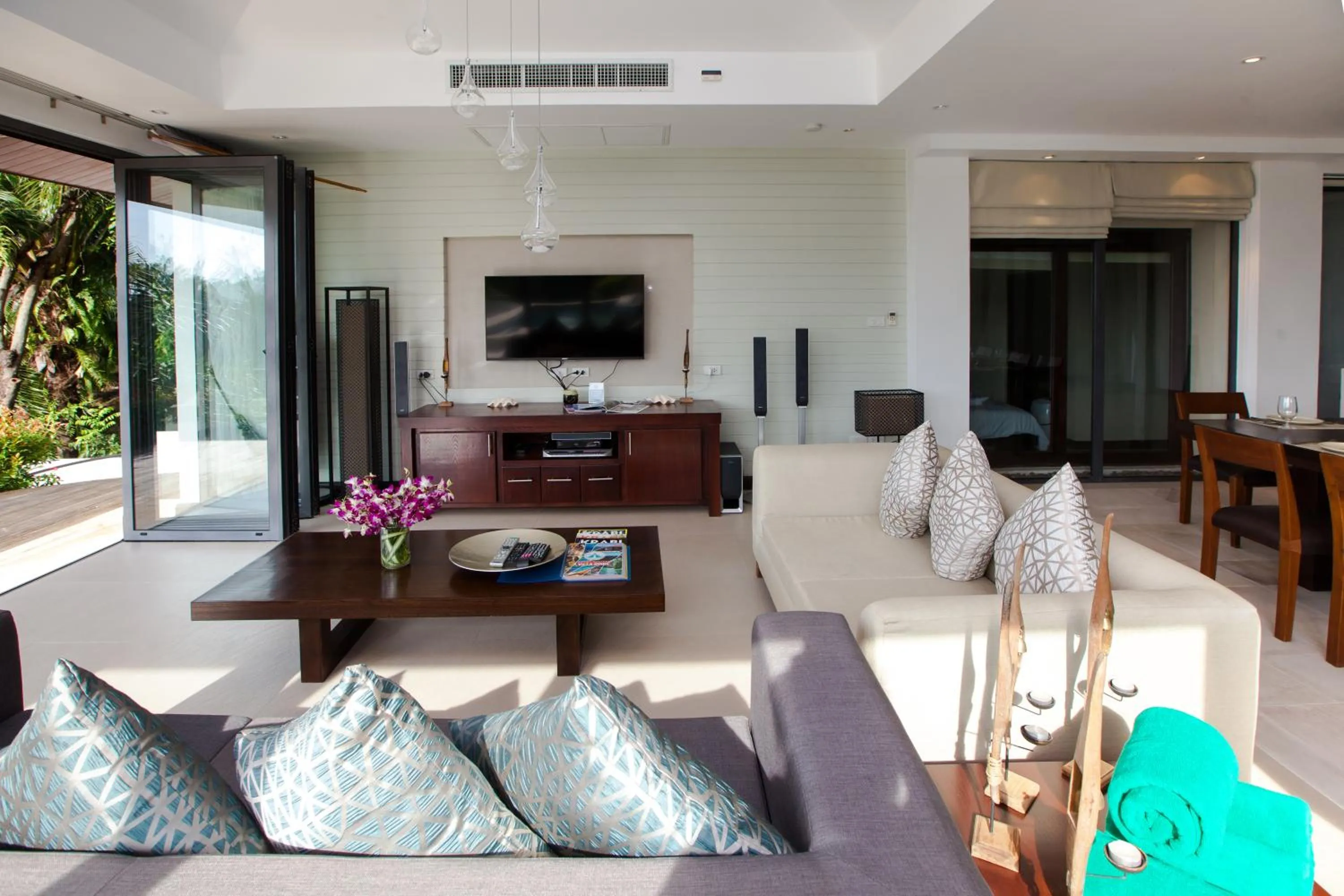 Living room in Baan Phukhao