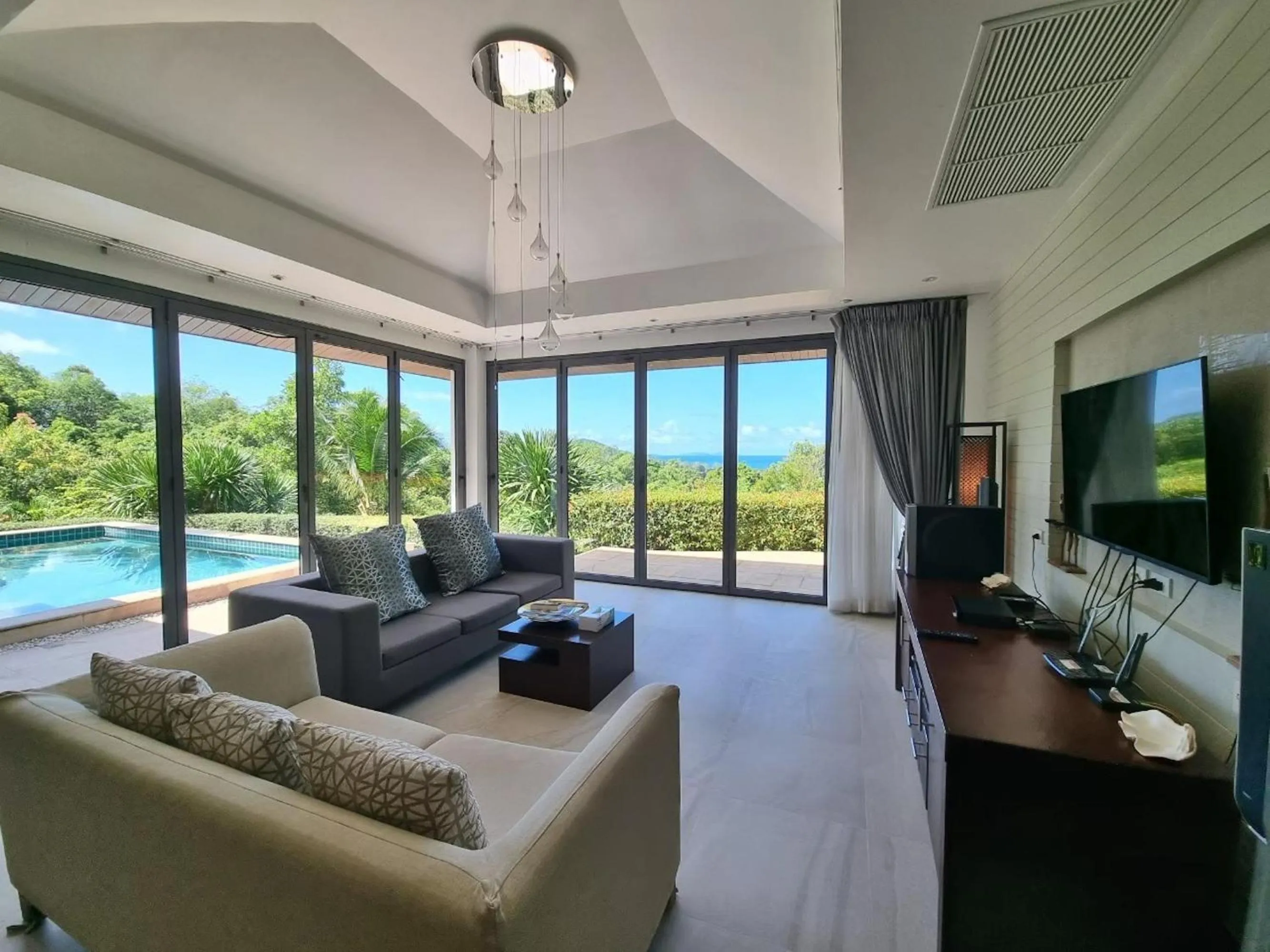 Living room in Baan Phukhao