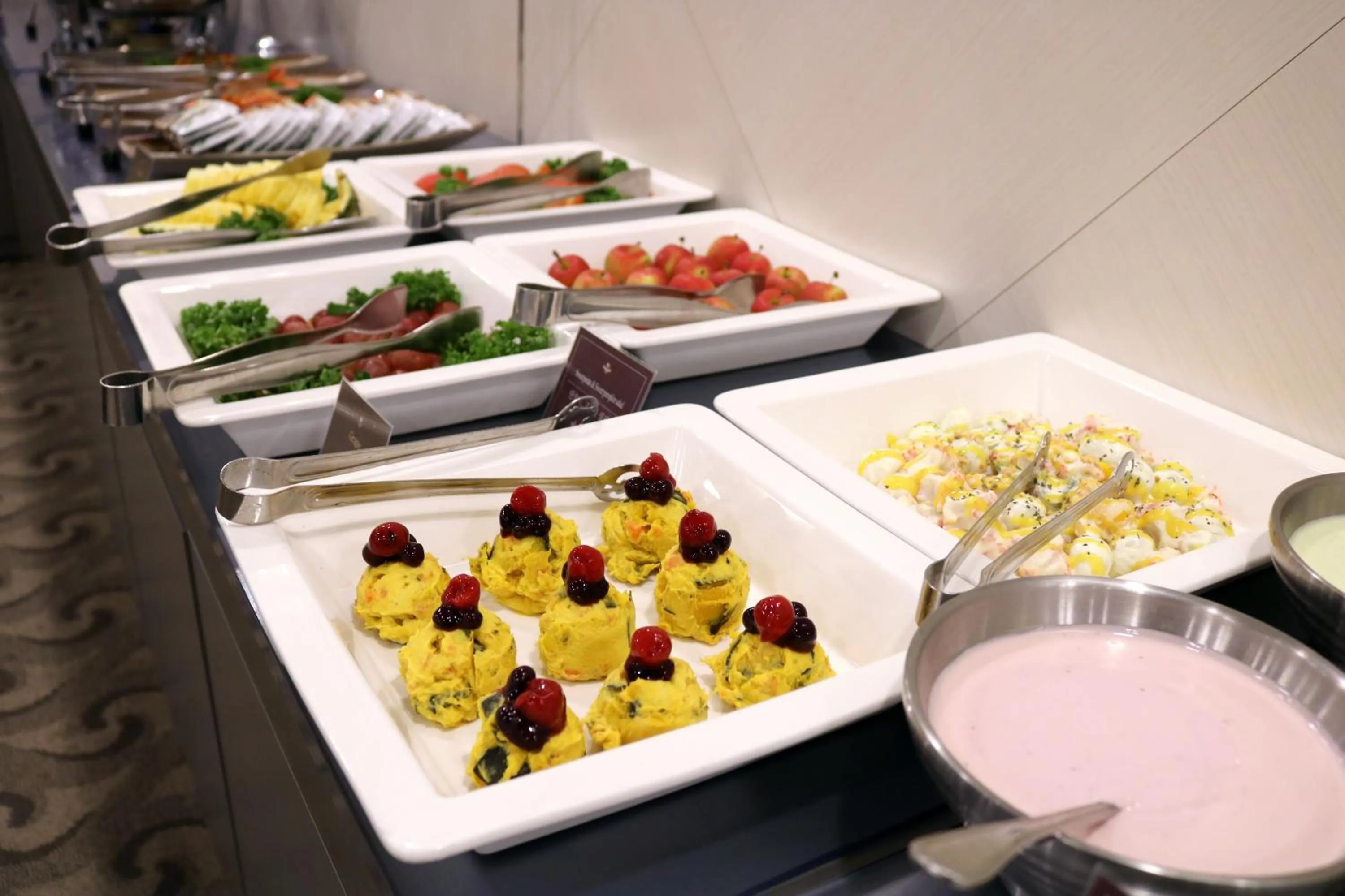 Buffet breakfast in Daegu AW Hotel