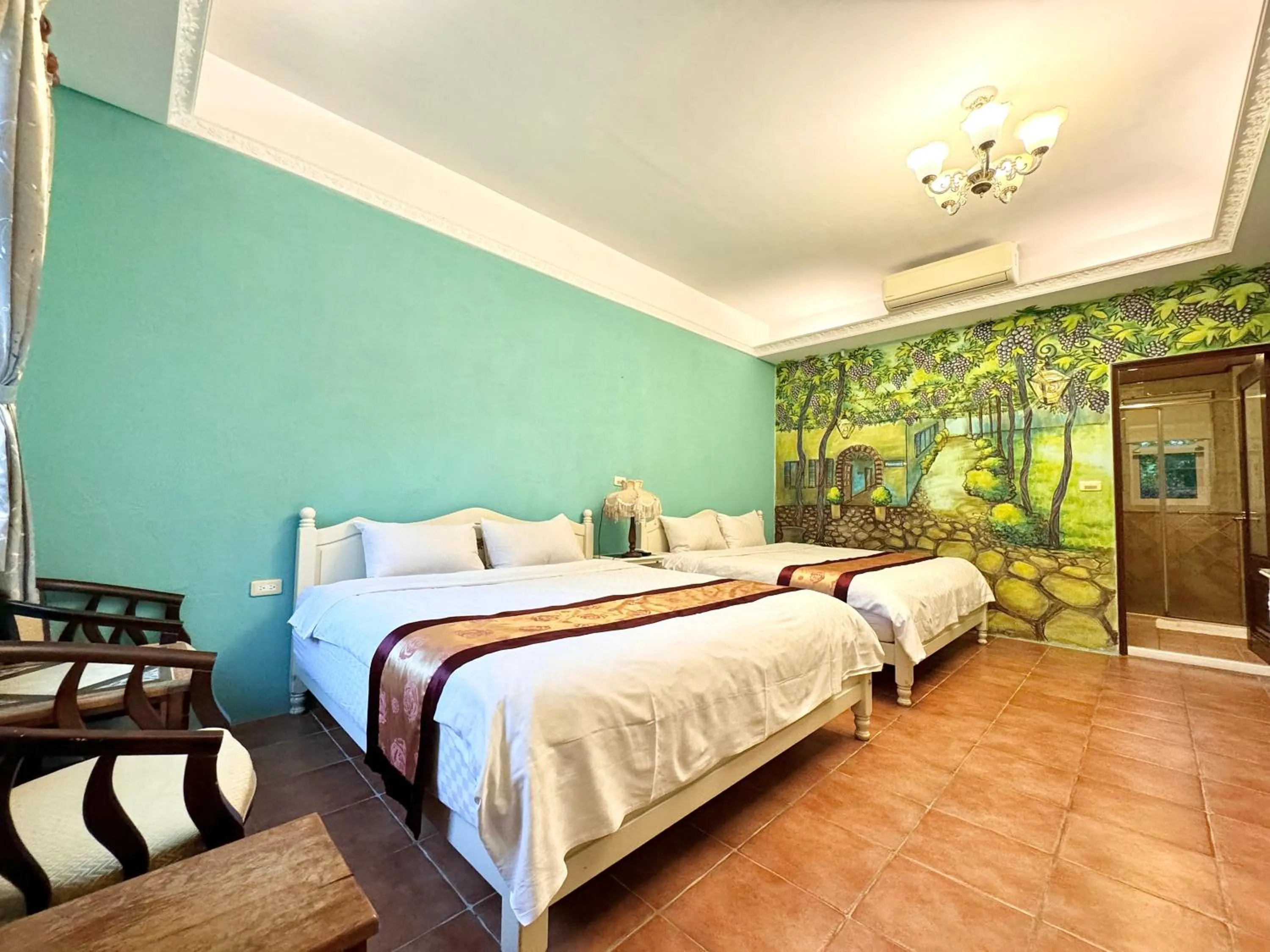 Bed in Bramasole B&B