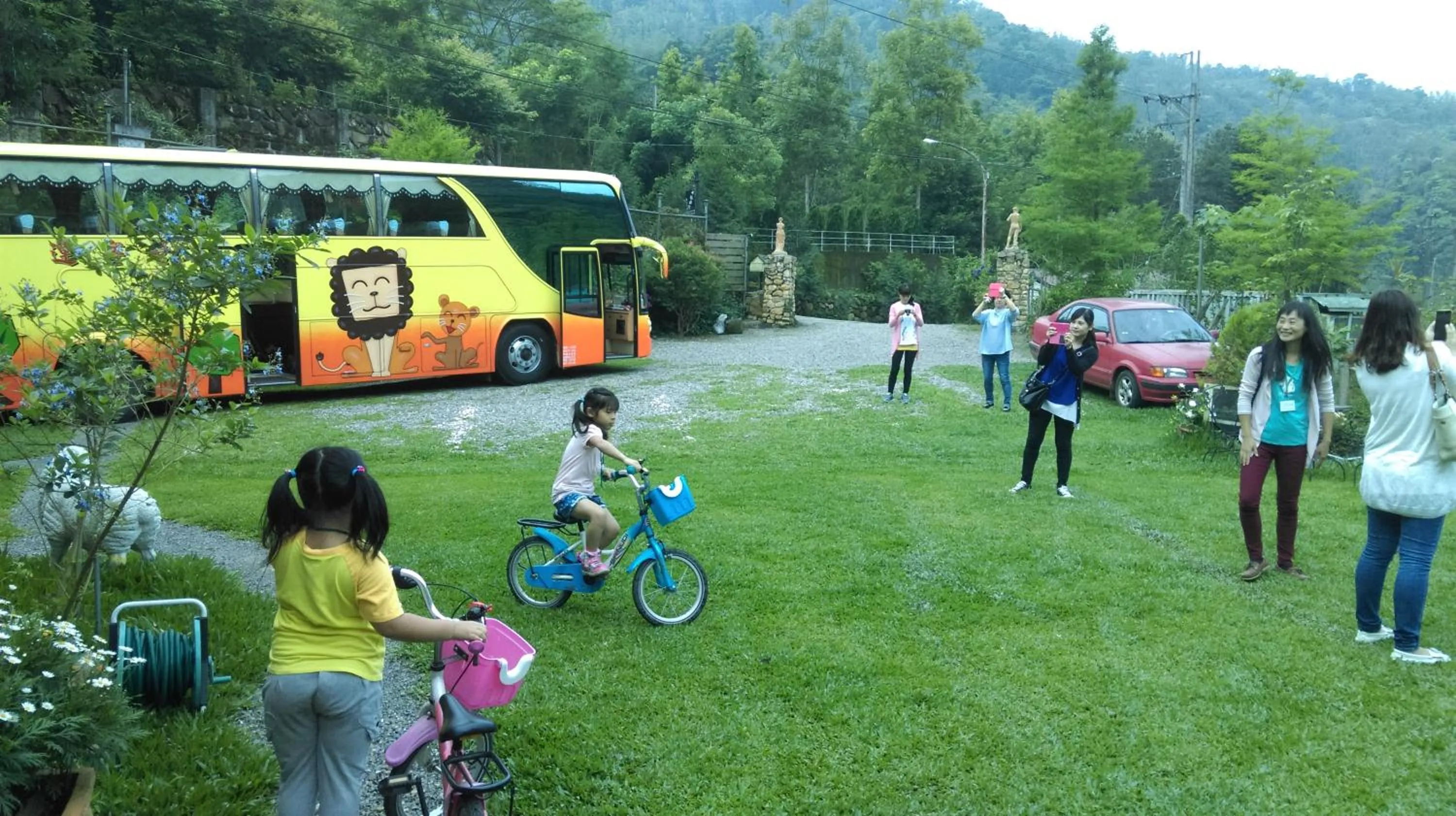 group of guests in Bramasole B&B