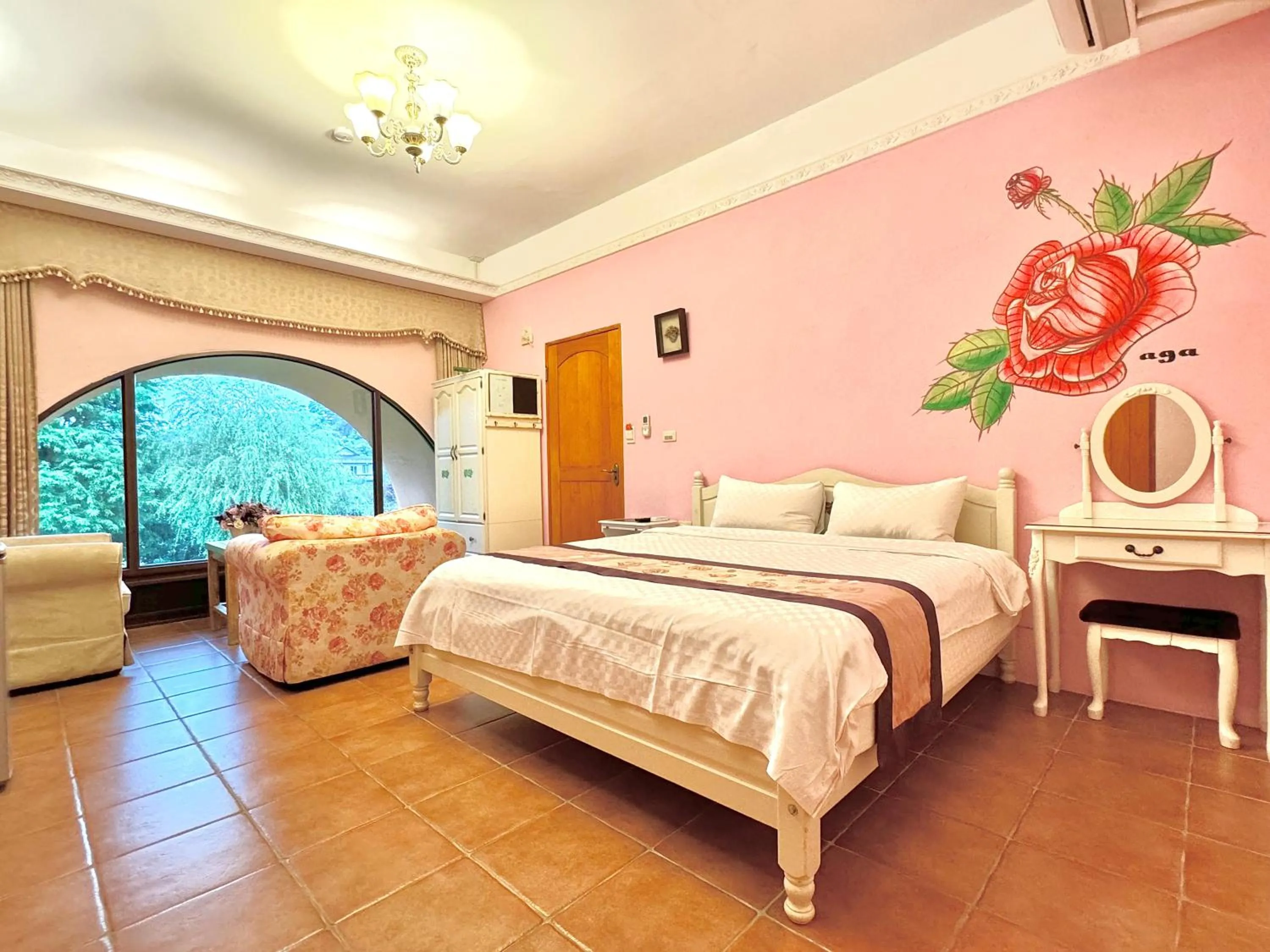 Bed in Bramasole B&B