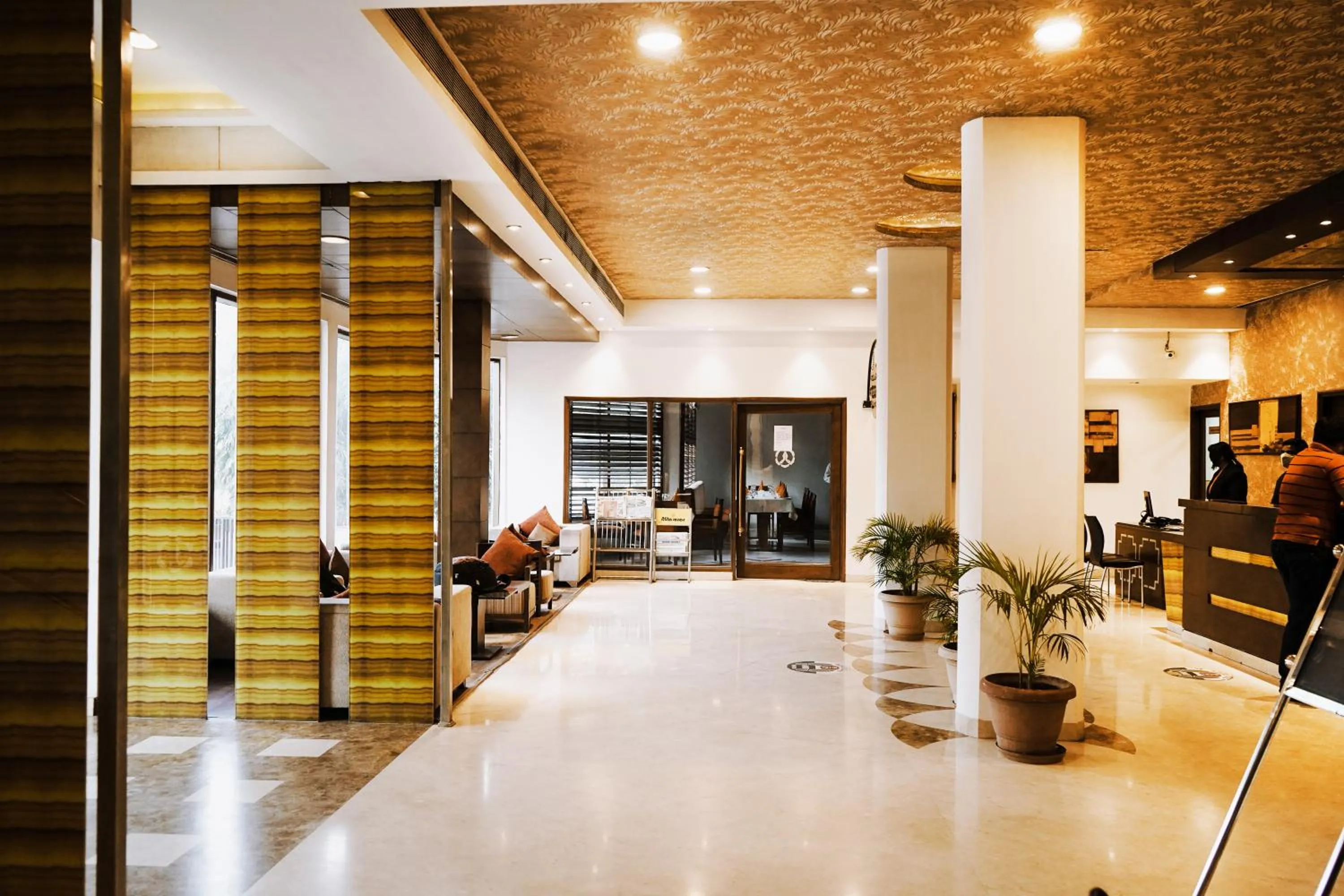 Seating area in Hotel Gwalior Regency