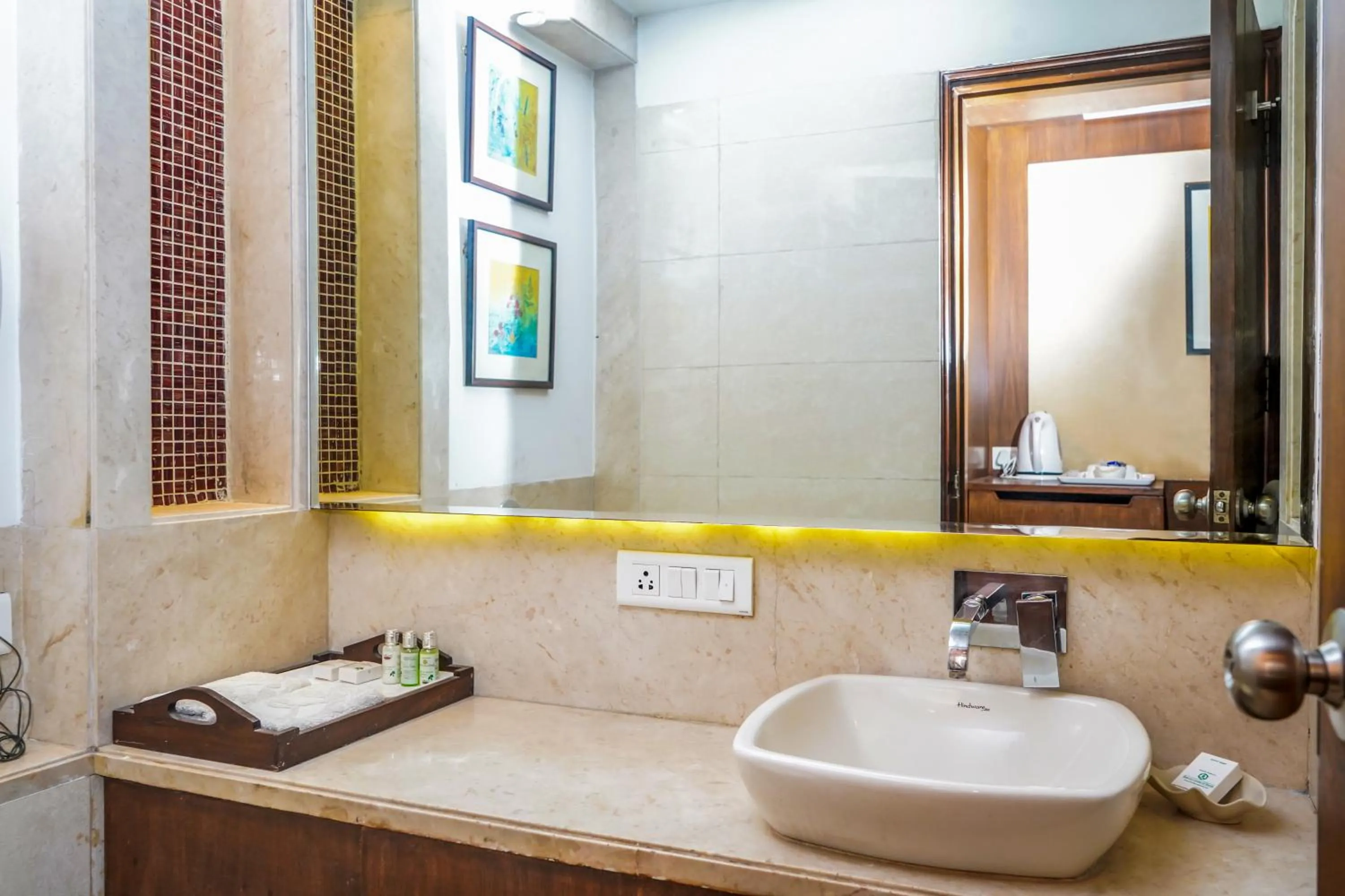 Bathroom in Hotel Gwalior Regency