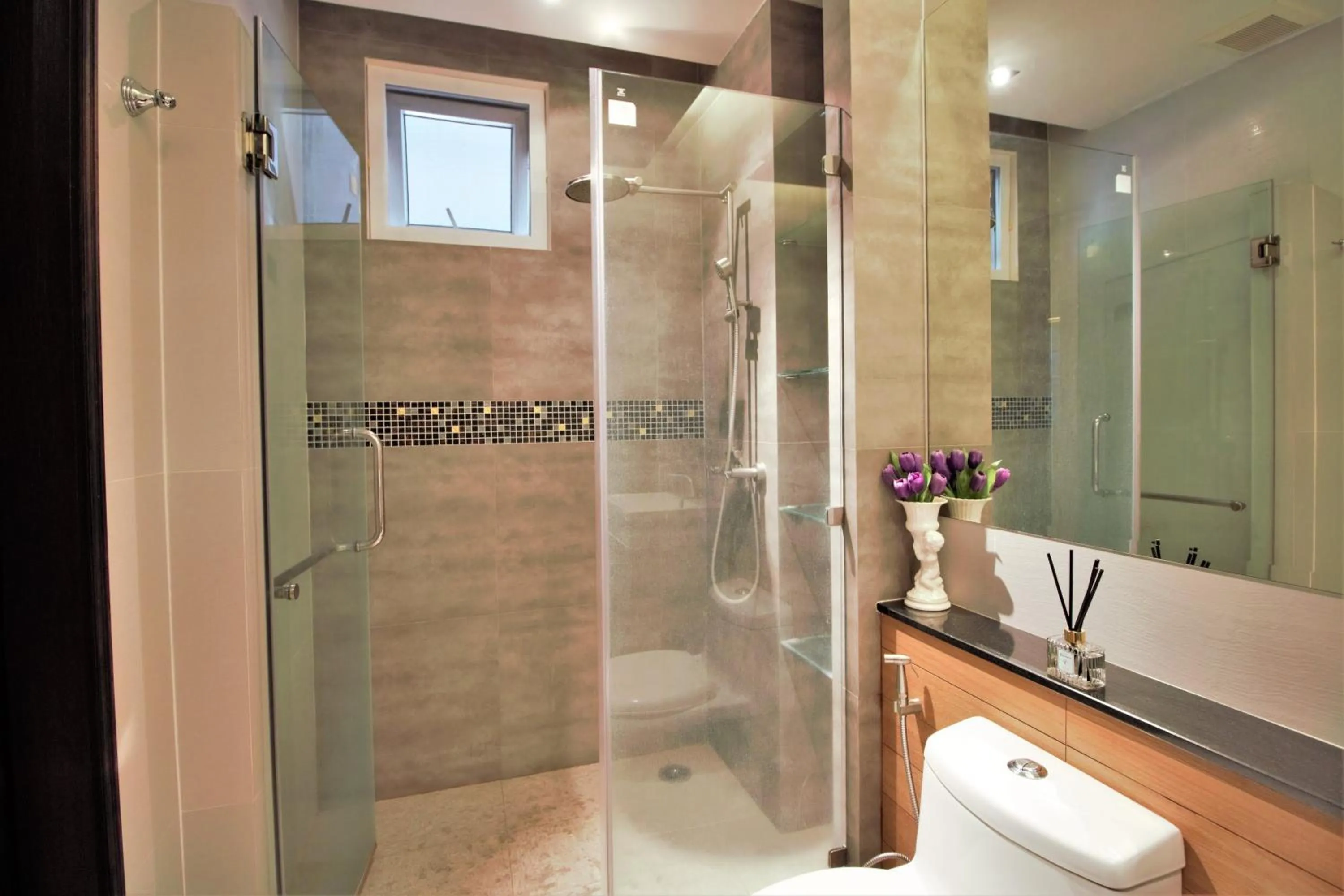 Shower, Bathroom in Sea & Sky Karon Beach by PHR