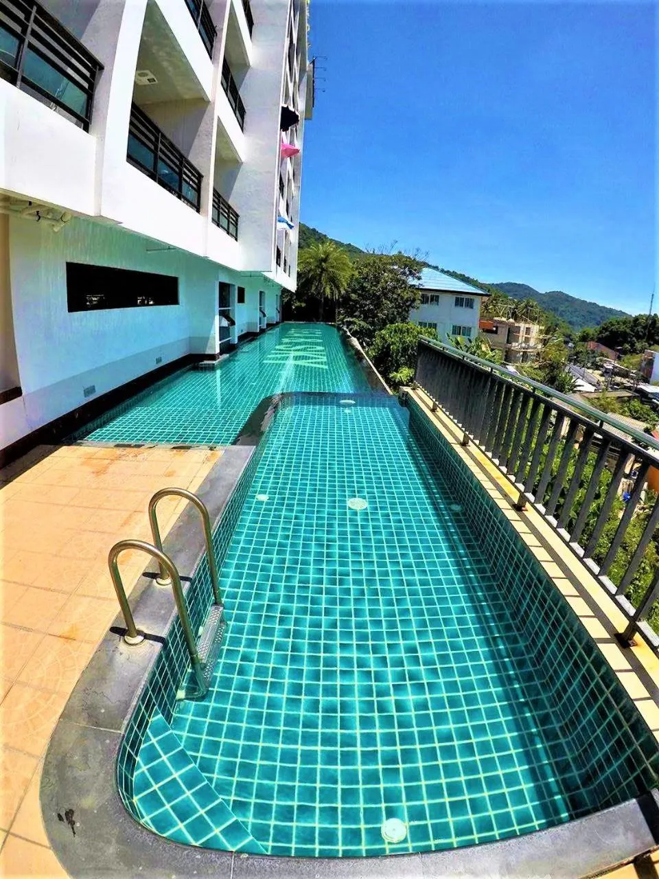Swimming Pool in Sea & Sky Karon Beach by PHR
