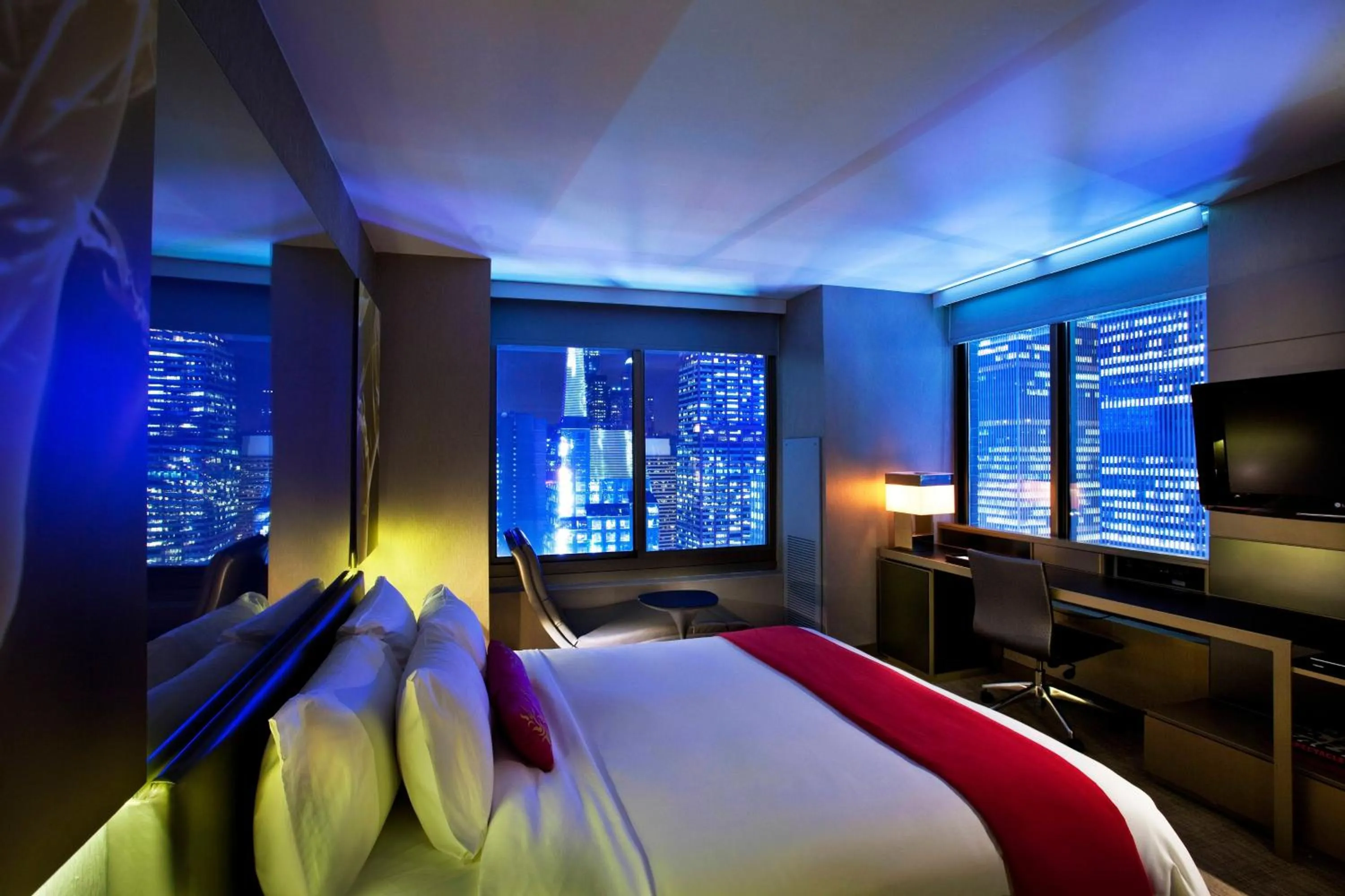 Bedroom, Bed in W New York - Times Square