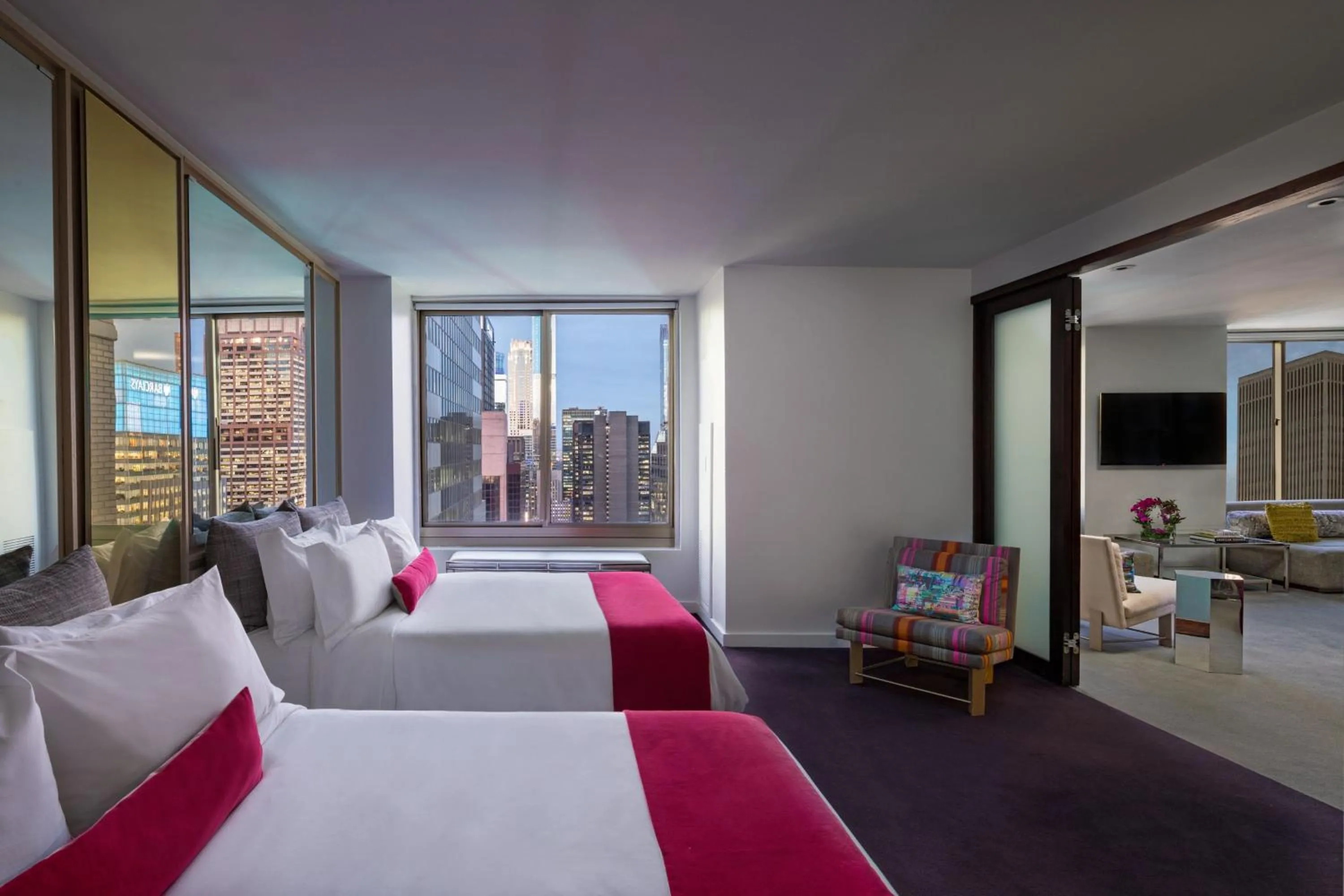 Bedroom, Bed in W New York - Times Square
