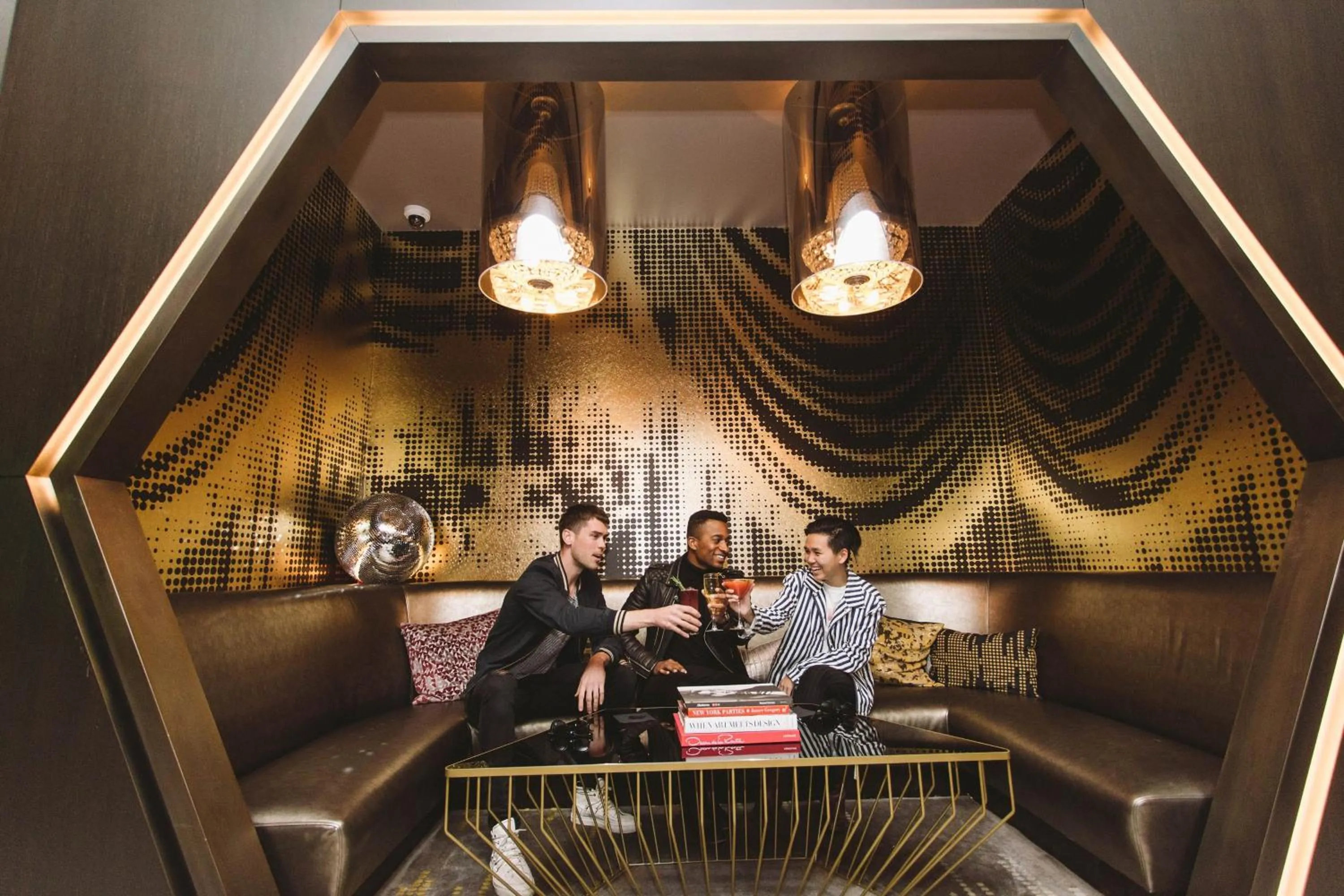 Living room in W New York - Times Square