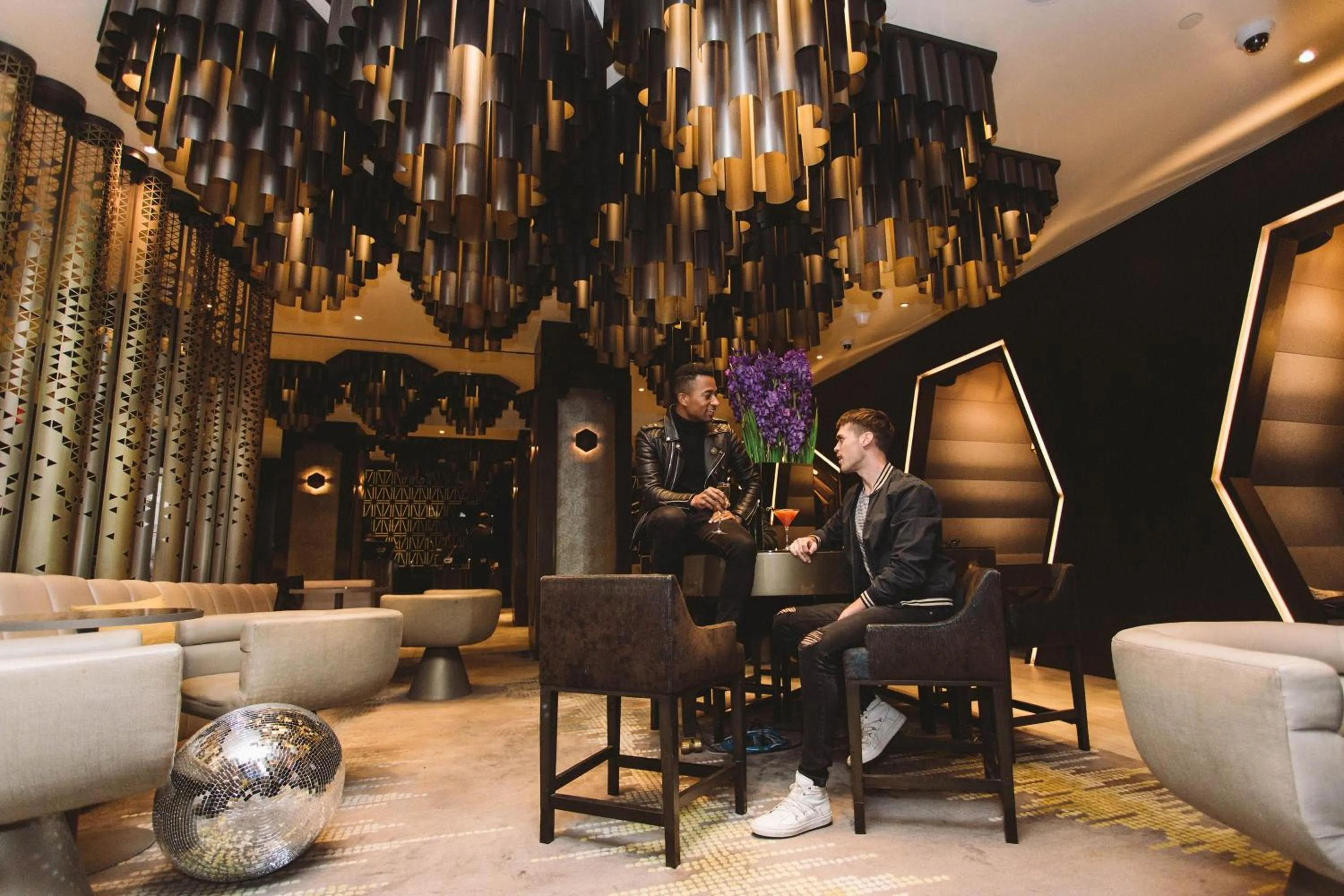 Living room in W New York - Times Square