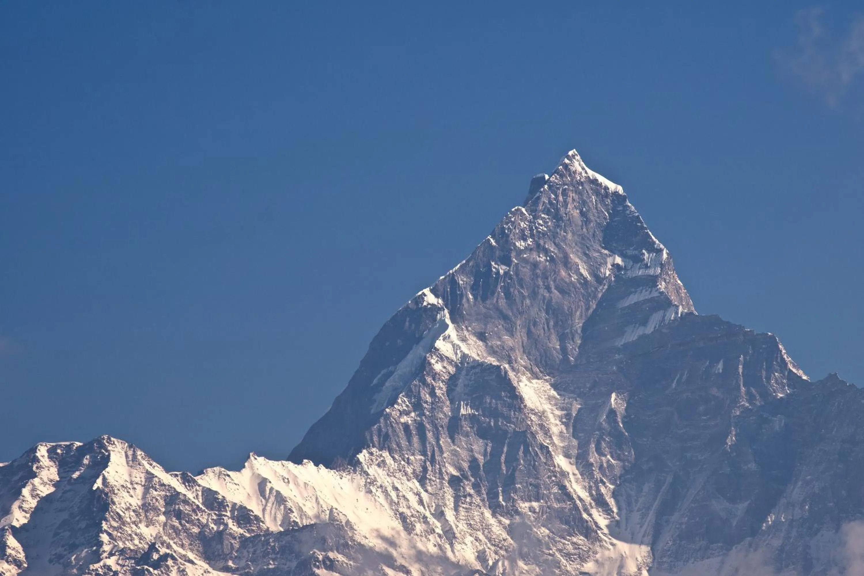 Mountain view in Annapurna Eco Village