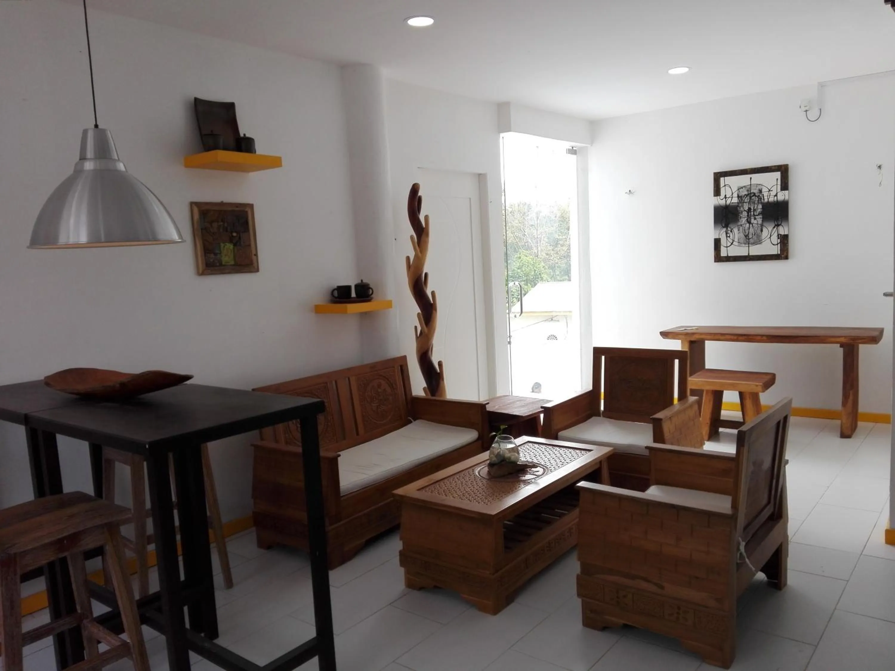 Living room in The Serai Cottage Boutique Hotel