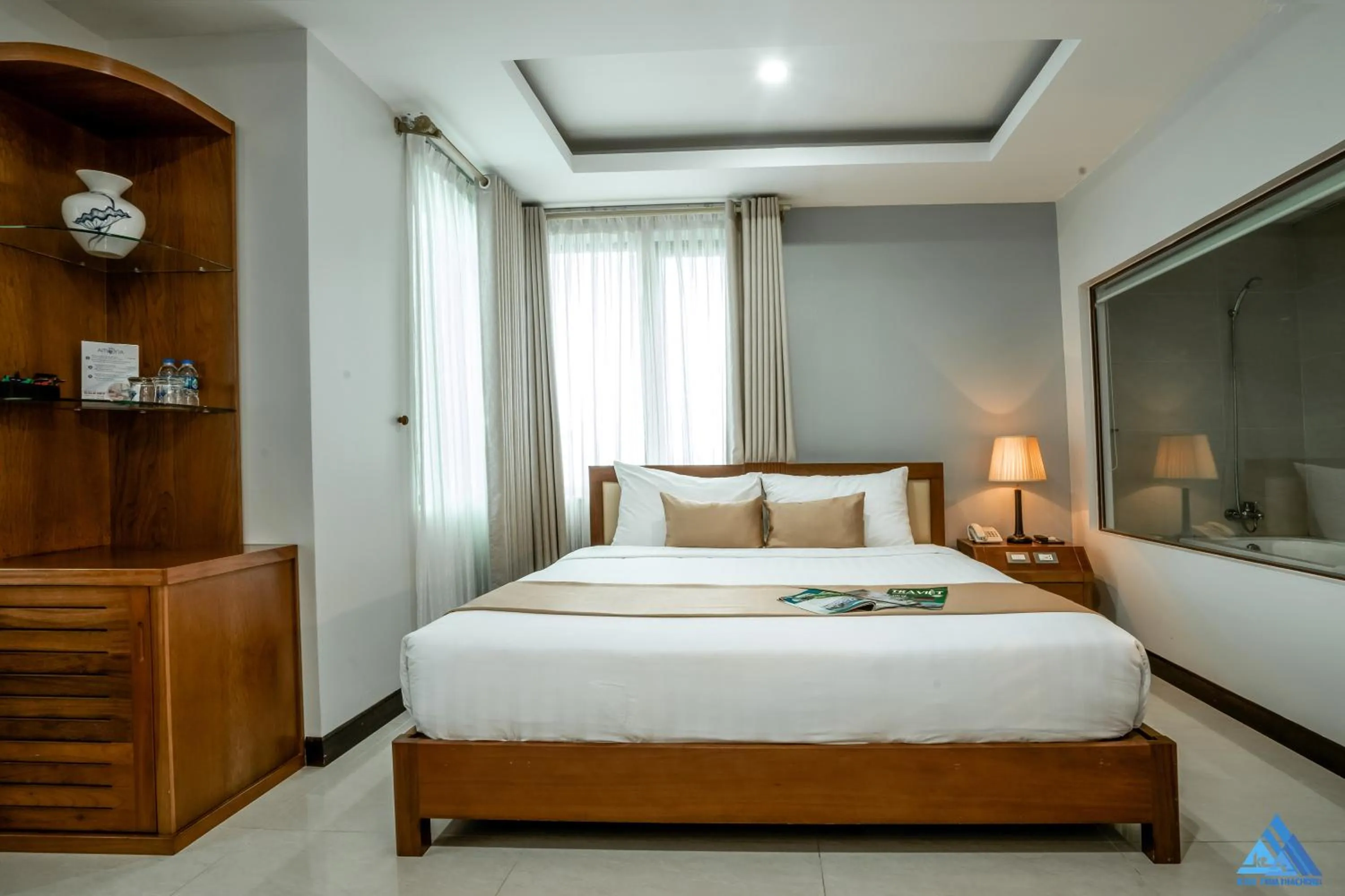 Bed in Kim Thai Hotel