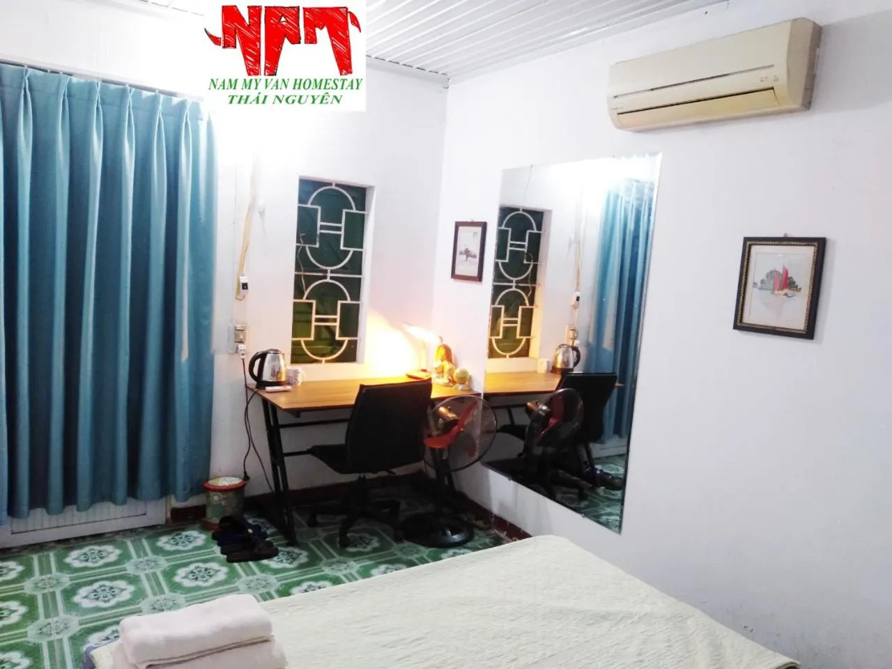 Bedroom, Bed in Nam My Van Homestay - Thai Nguyen