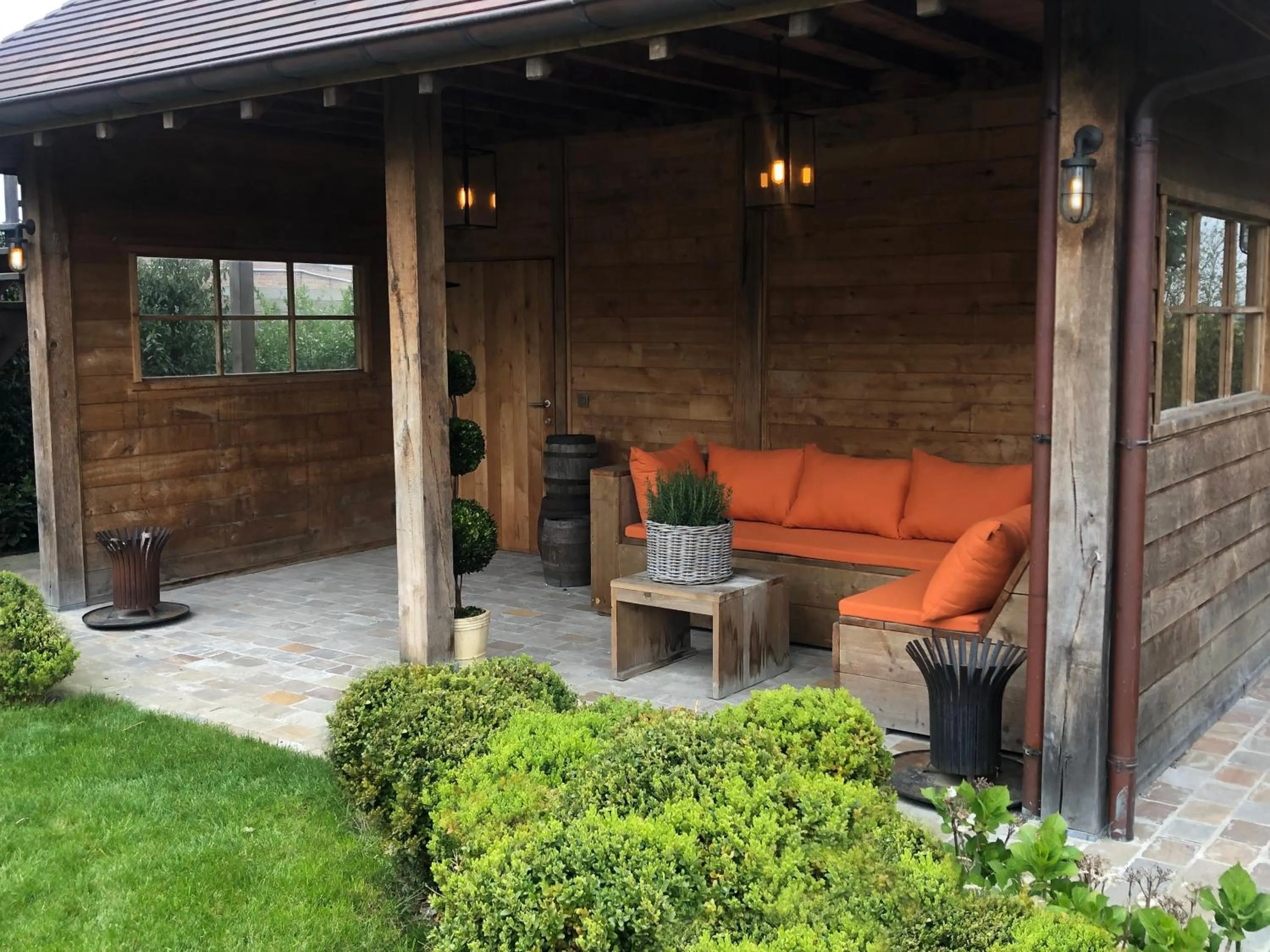 Garden in B&B d'Oude Brouwerij