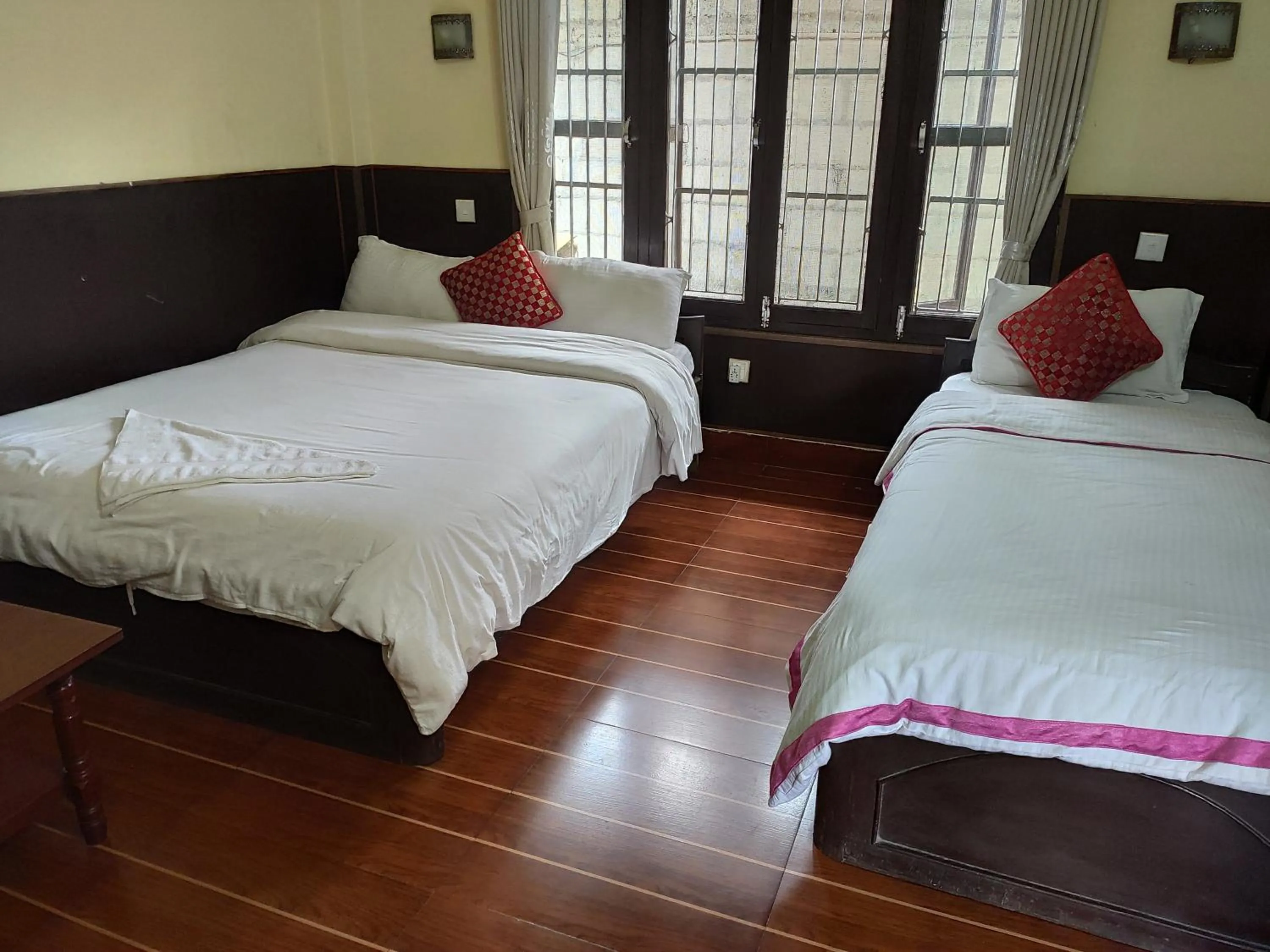 Bed in Peacock - a family-run hotel