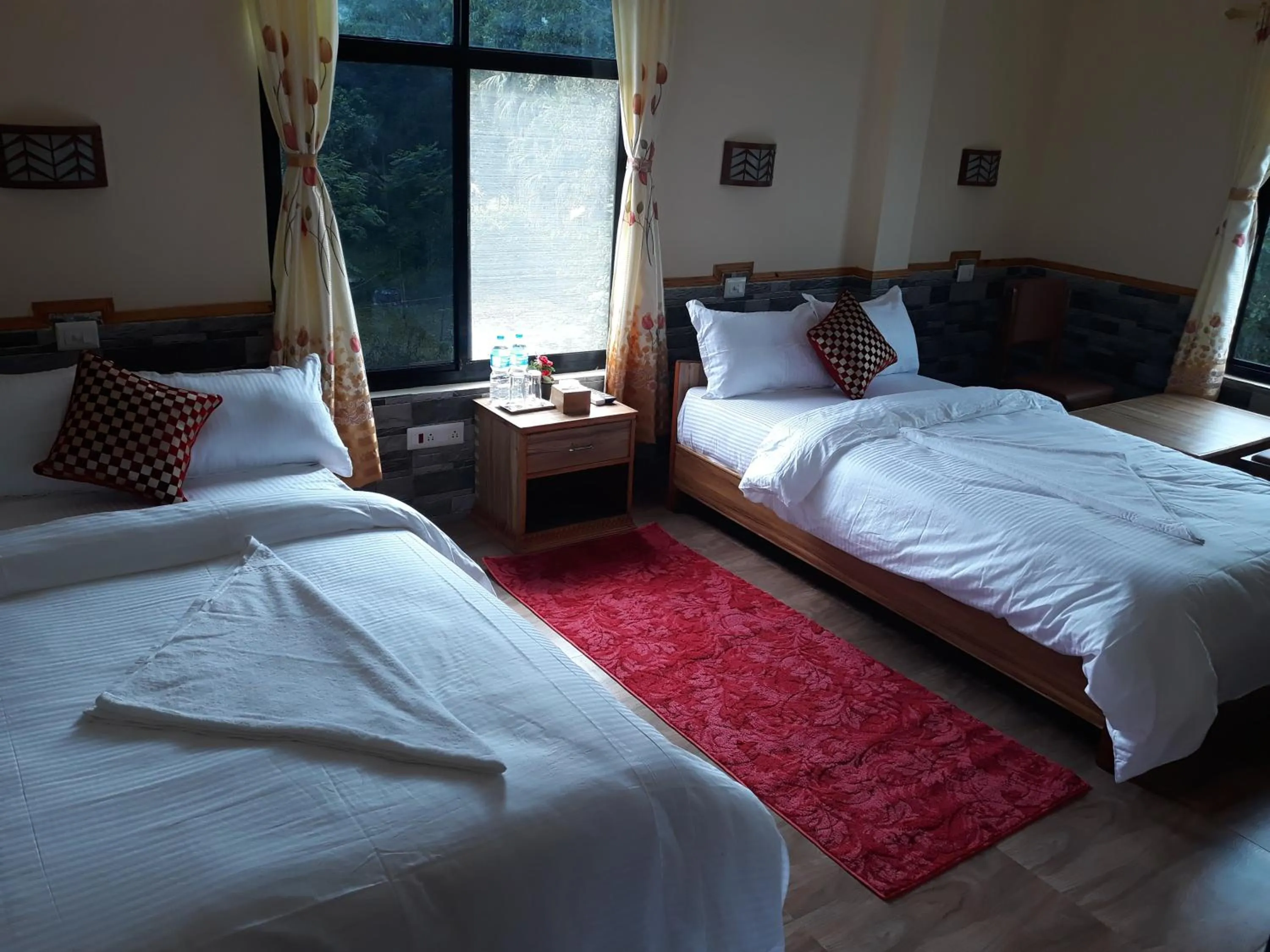 Bed in Peacock - a family-run hotel