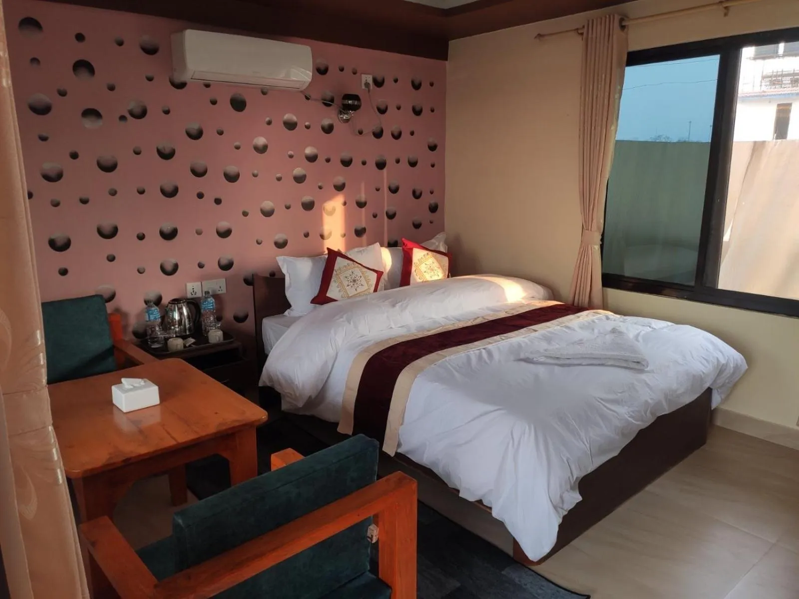 Bed in Peacock - a family-run hotel