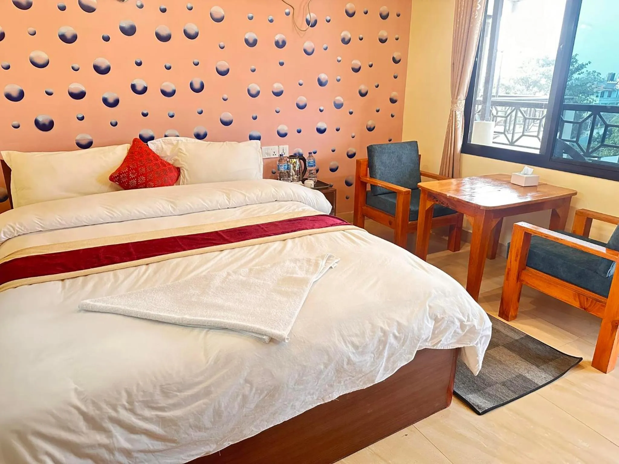 Bed in Peacock - a family-run hotel