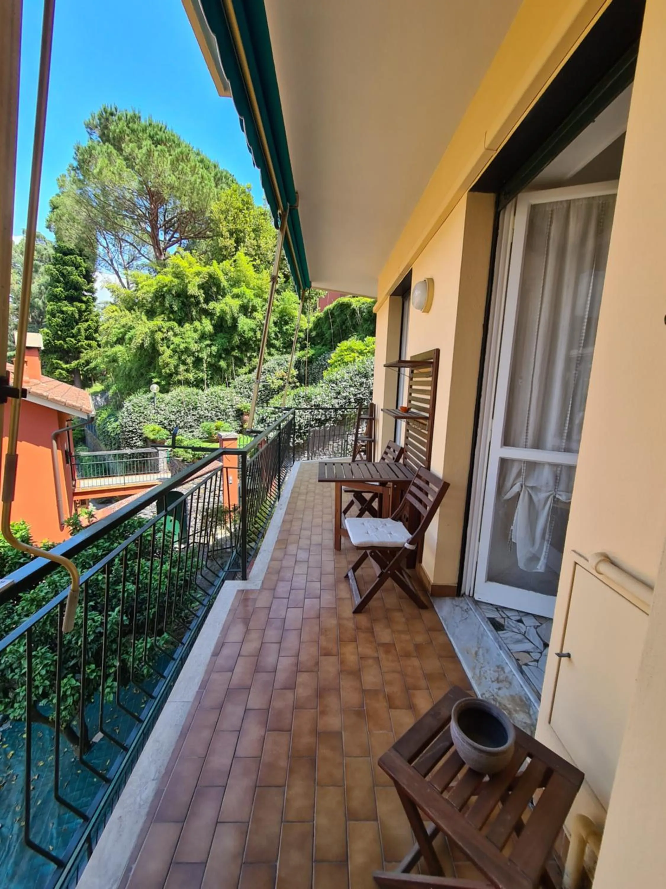Balcony/Terrace in Turchino Apartment & Terrazza della Luisa by PortofinoVacanze