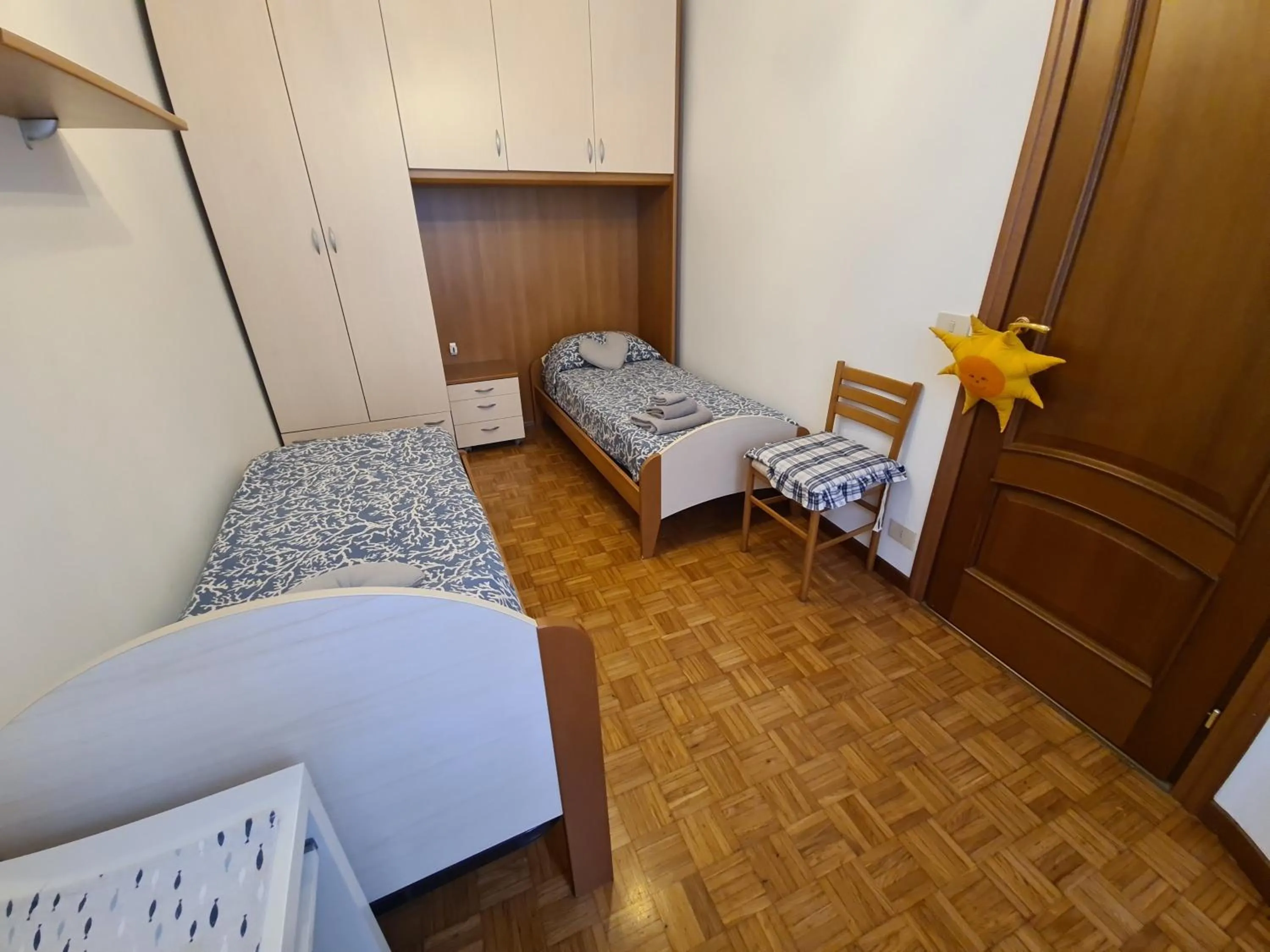 Bed in Turchino Apartment & Terrazza della Luisa by PortofinoVacanze