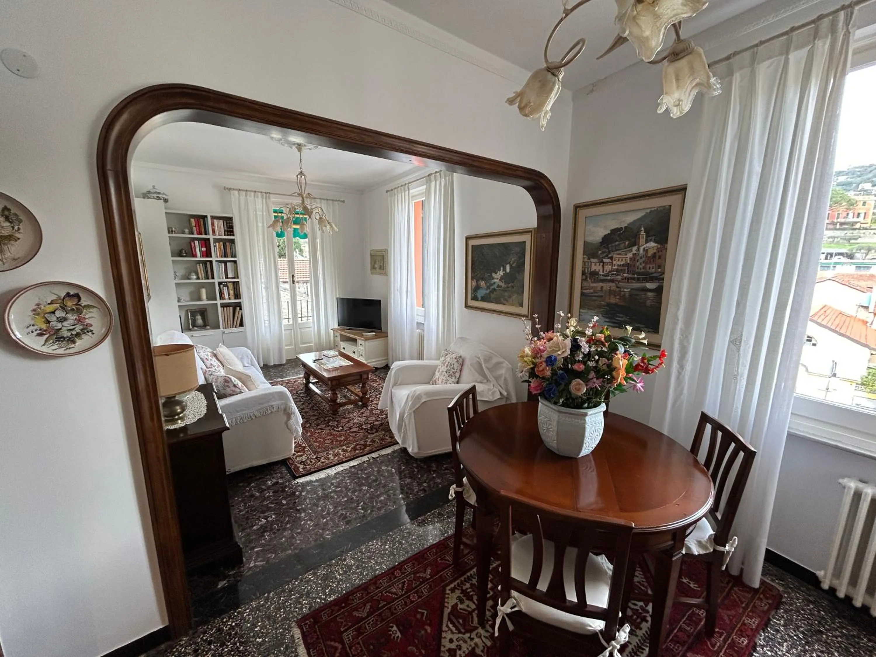 Living room in Turchino Apartment & Terrazza della Luisa by PortofinoVacanze