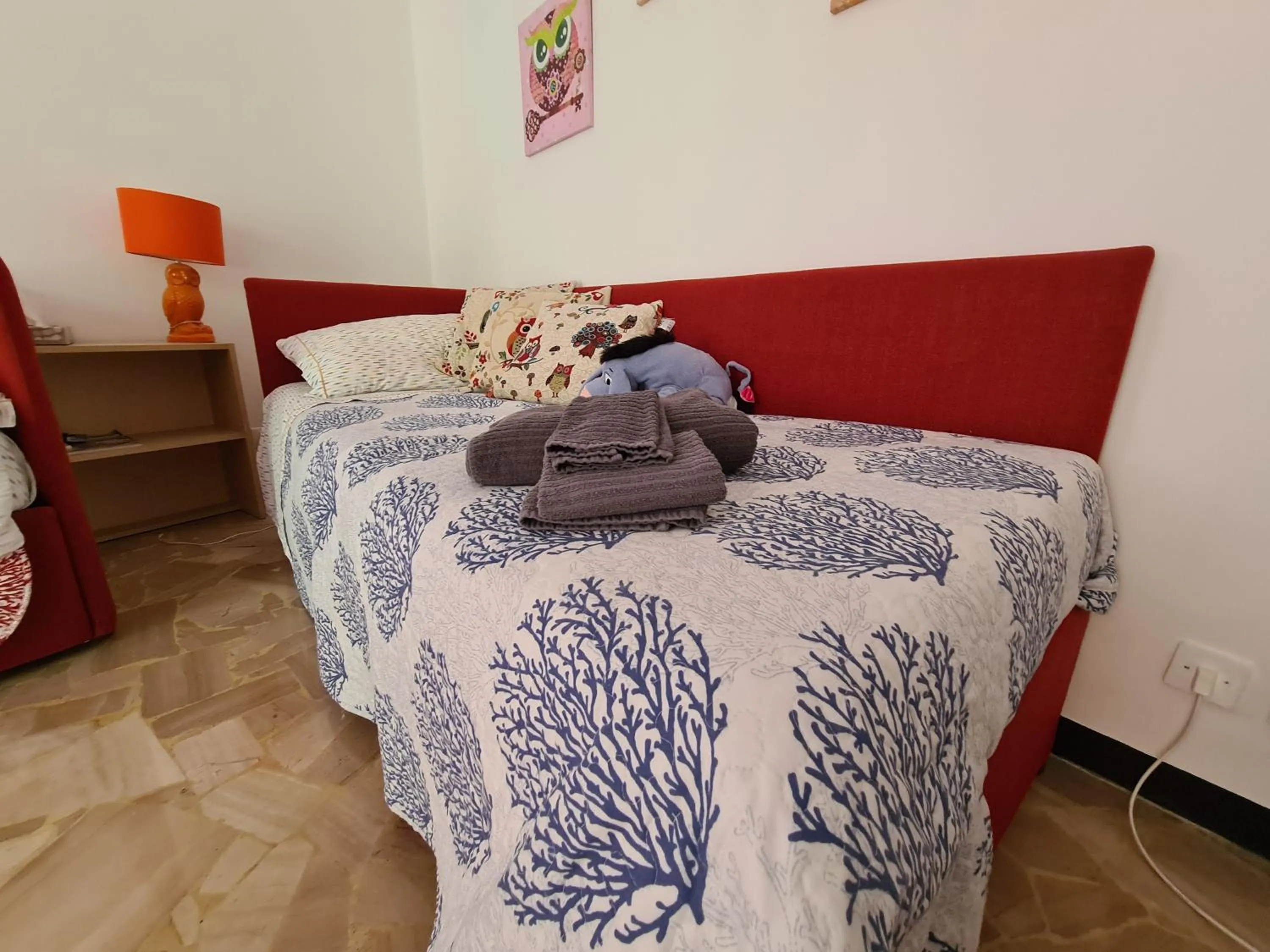 Bed in Turchino Apartment & Terrazza della Luisa by PortofinoVacanze