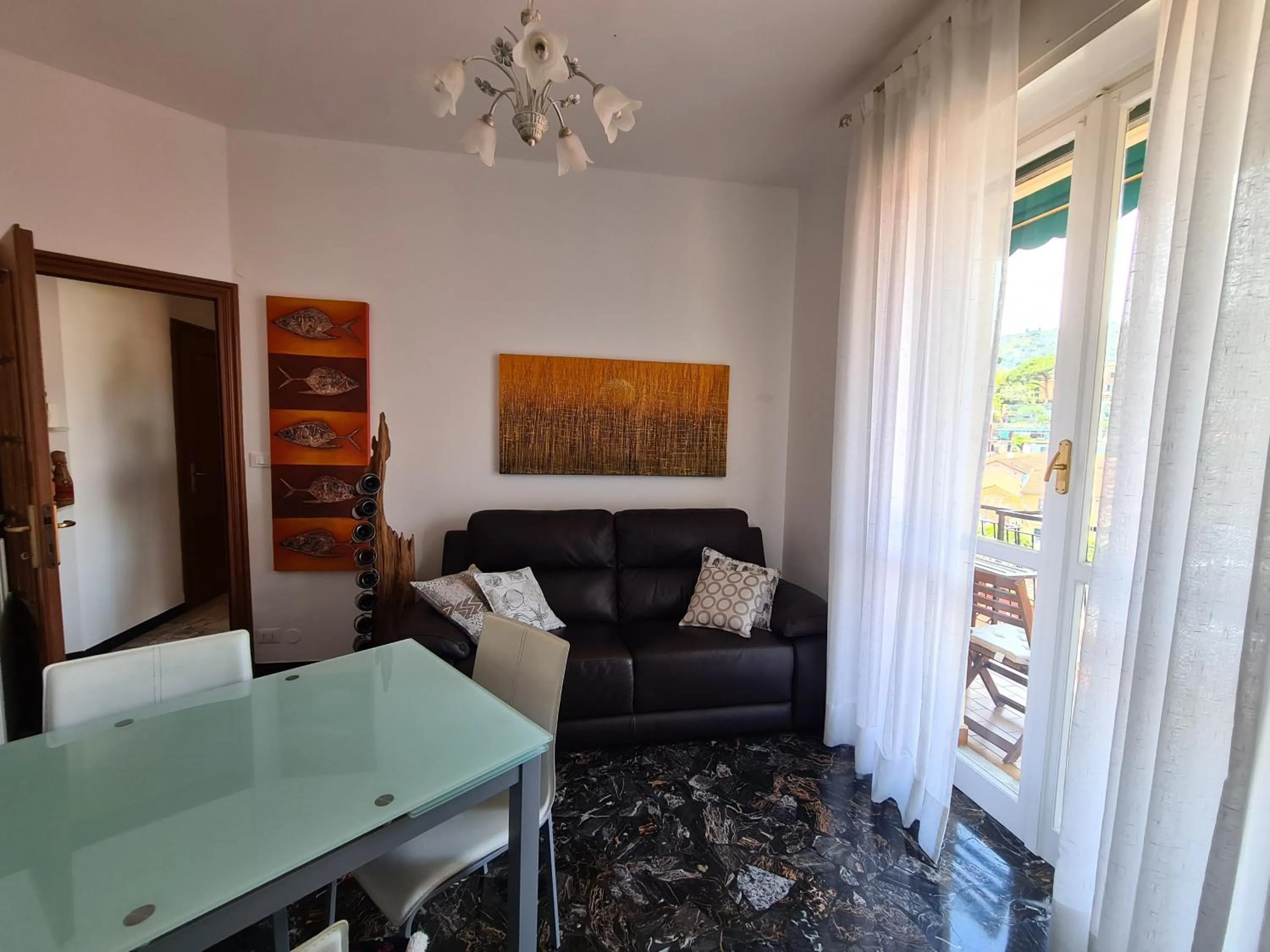 Living room in Turchino Apartment & Terrazza della Luisa by PortofinoVacanze