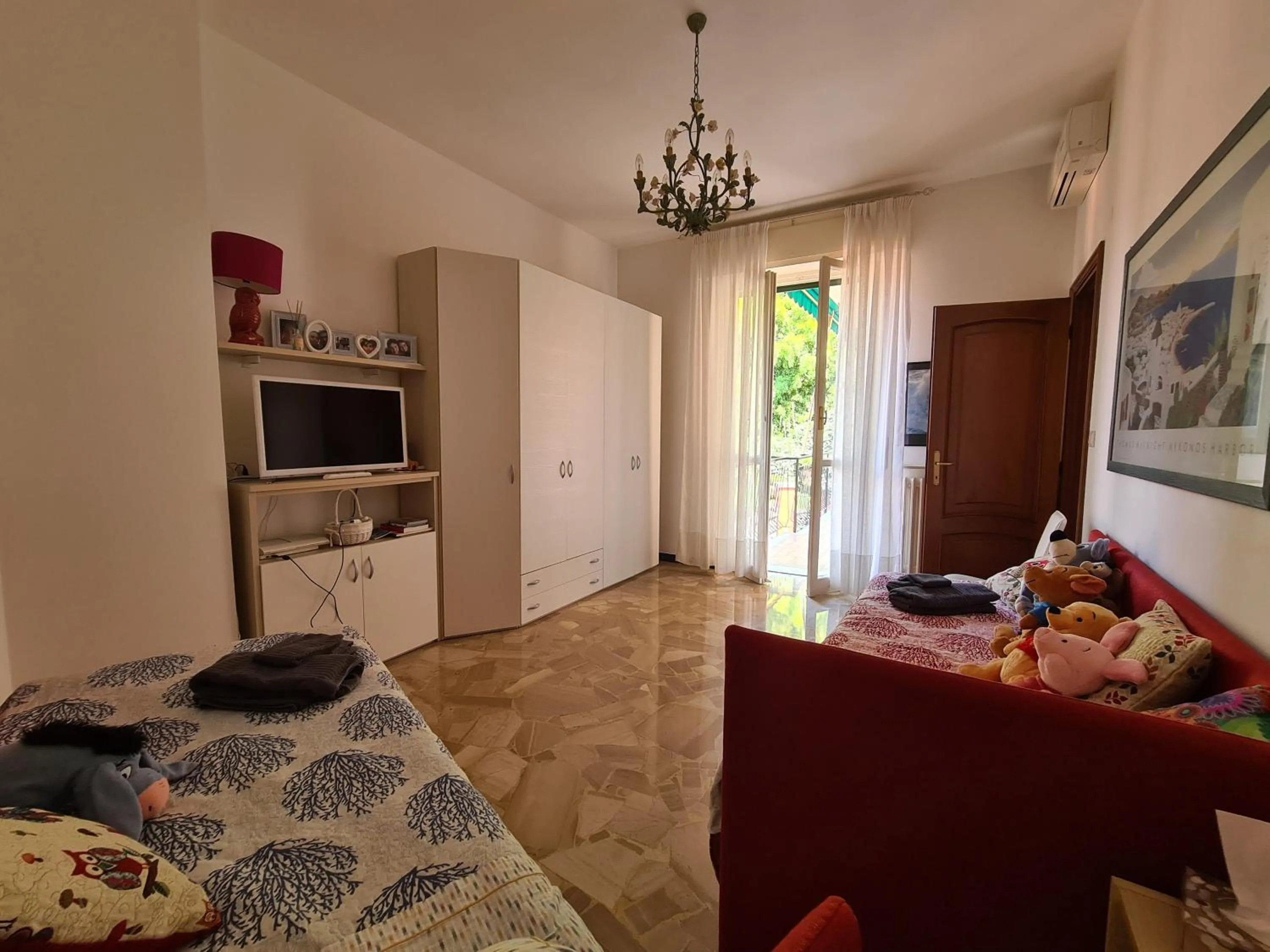 Bedroom, Bed in Turchino Apartment & Terrazza della Luisa by PortofinoVacanze