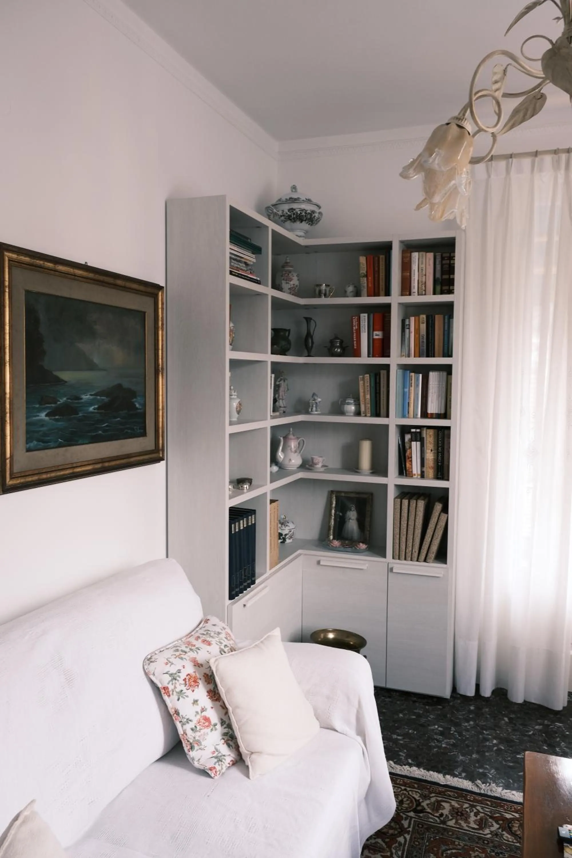 Living room, Bed in Turchino Apartment & Terrazza della Luisa by PortofinoVacanze