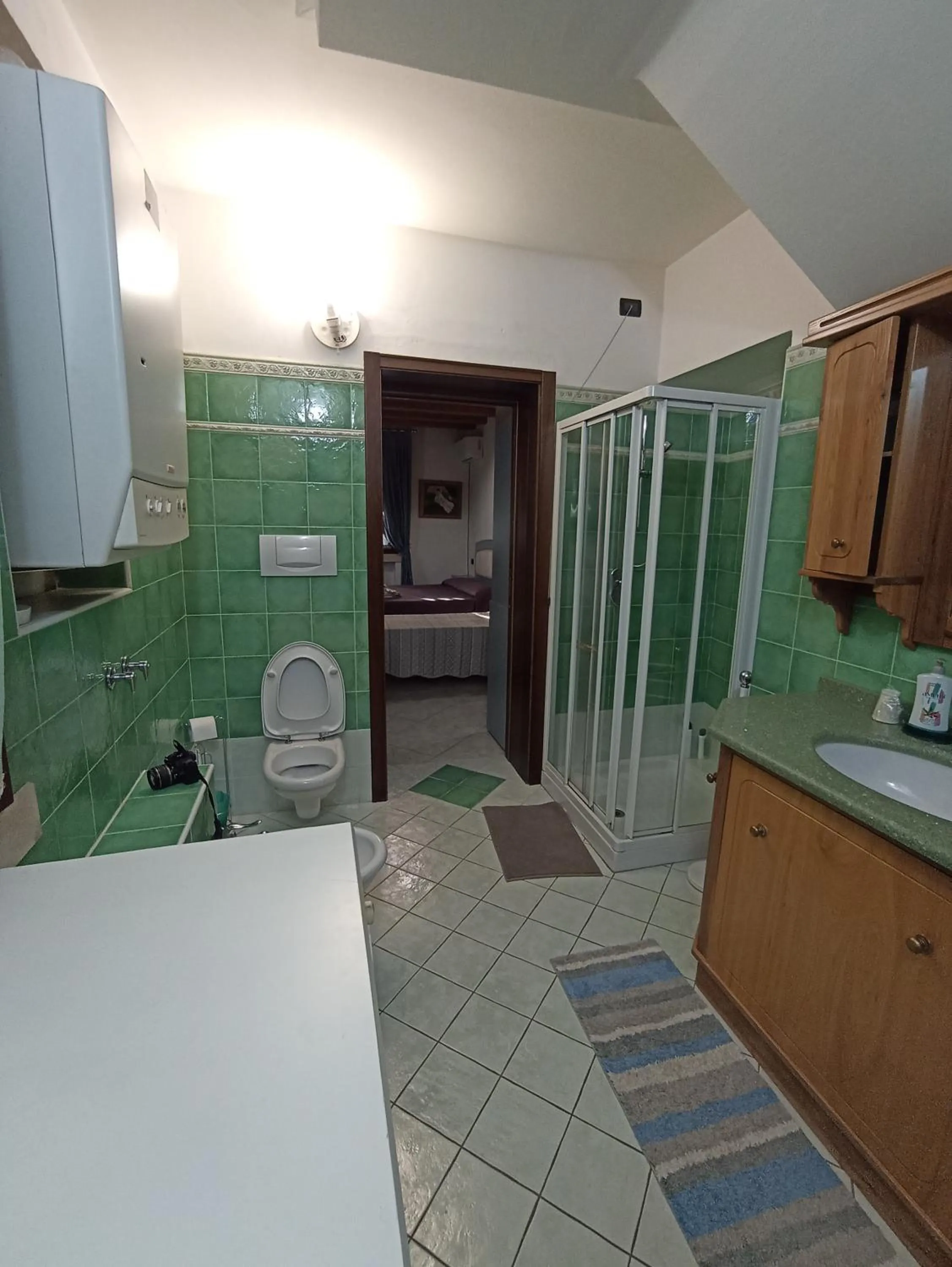 Shower in Villamoreno