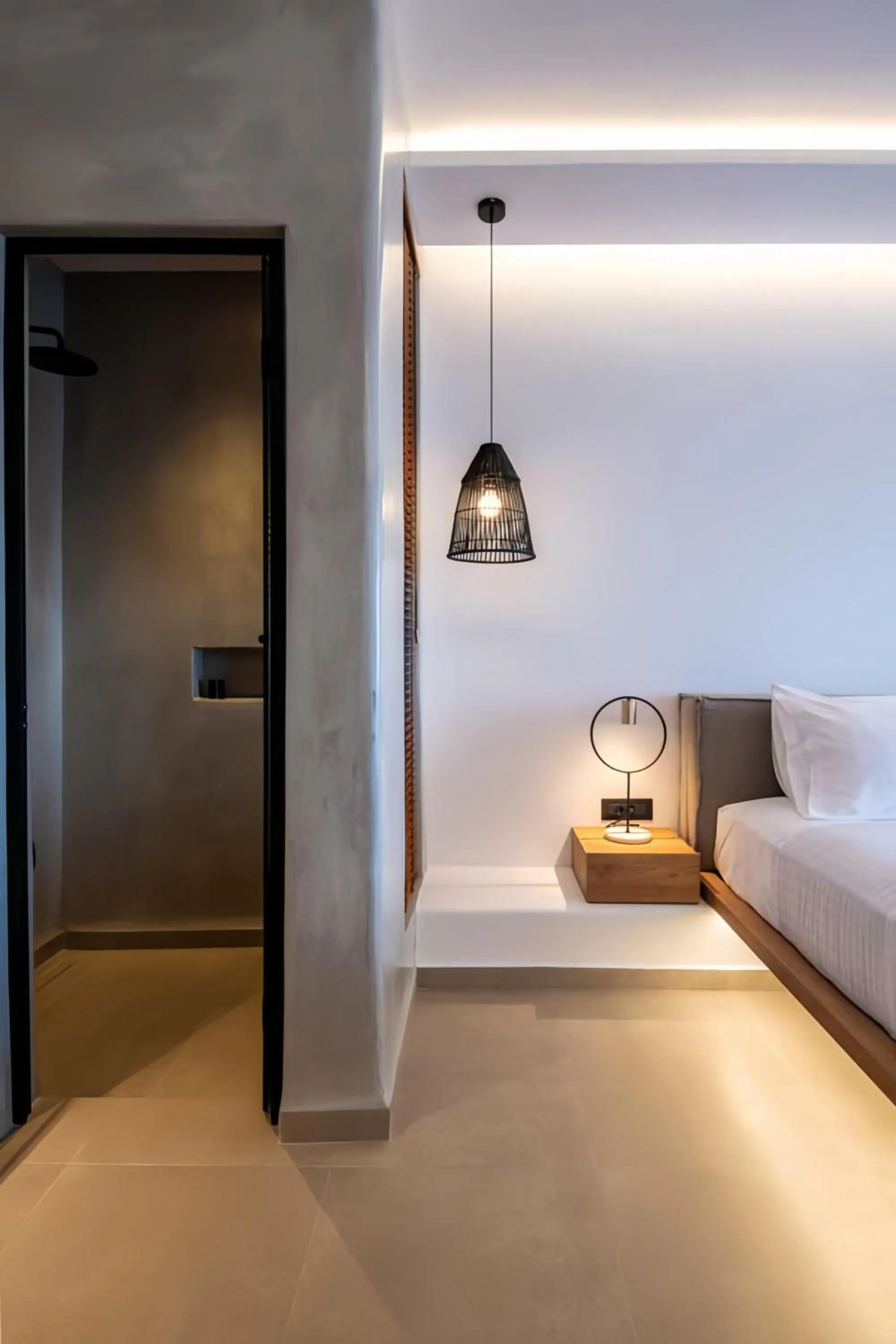 Bedroom, Bed in Avra Mykonos