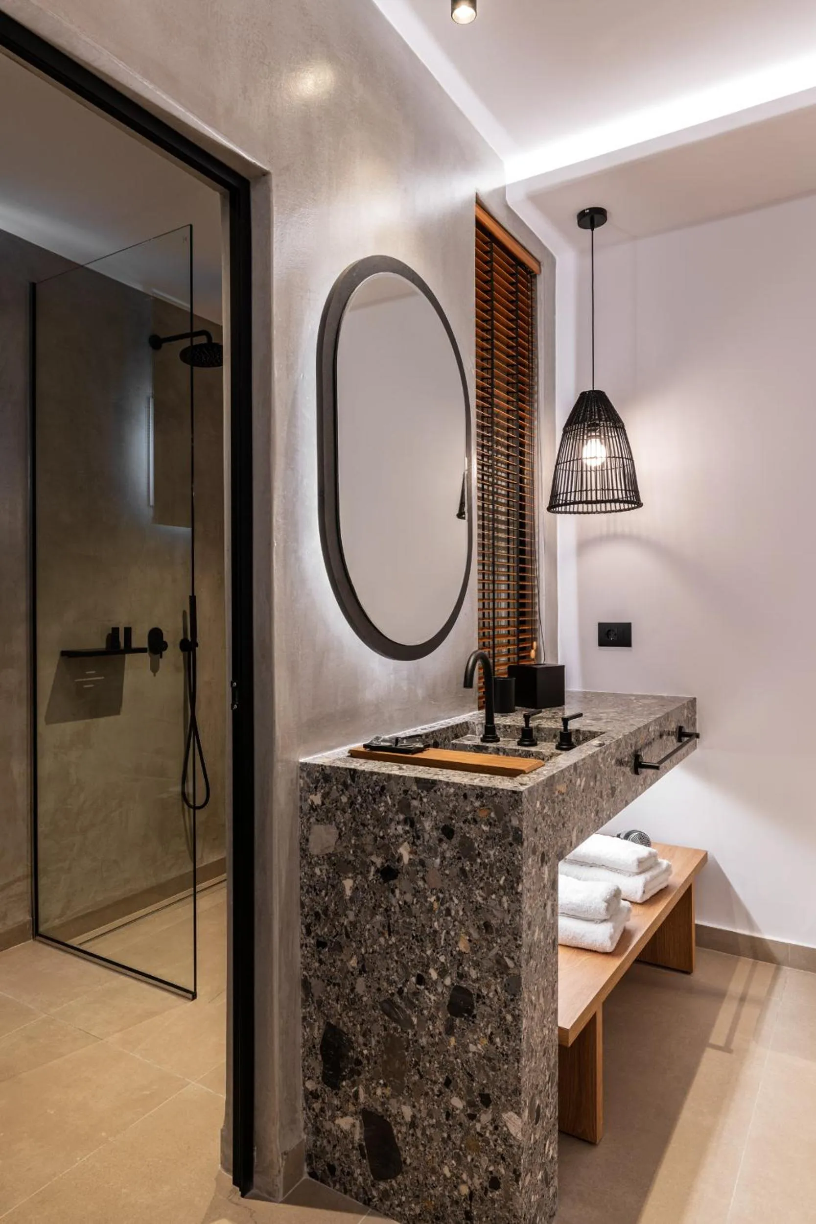 Bathroom in Avra Mykonos